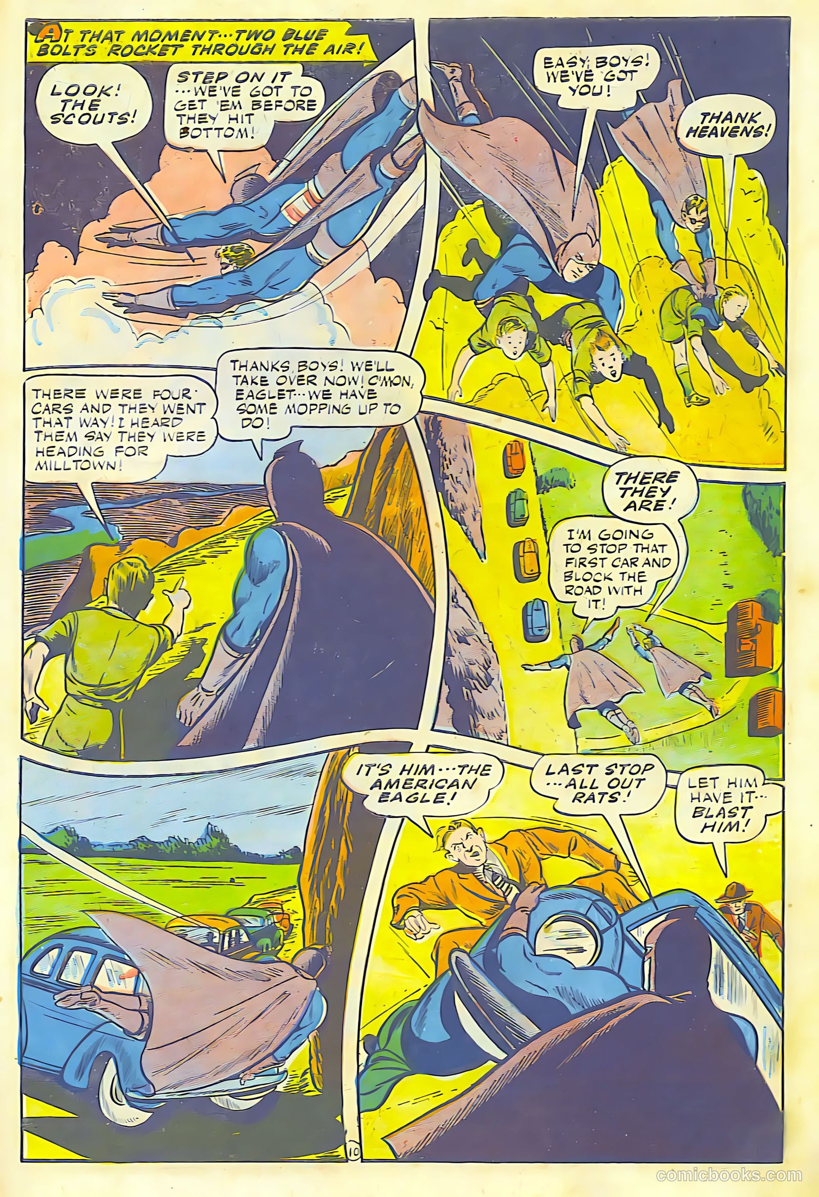Exciting Comics #47 (1946) — page 44 of 45
