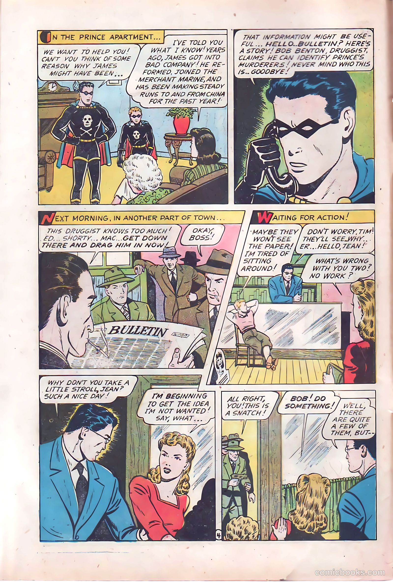Exciting Comics #48 (1946) — page 6 of 52