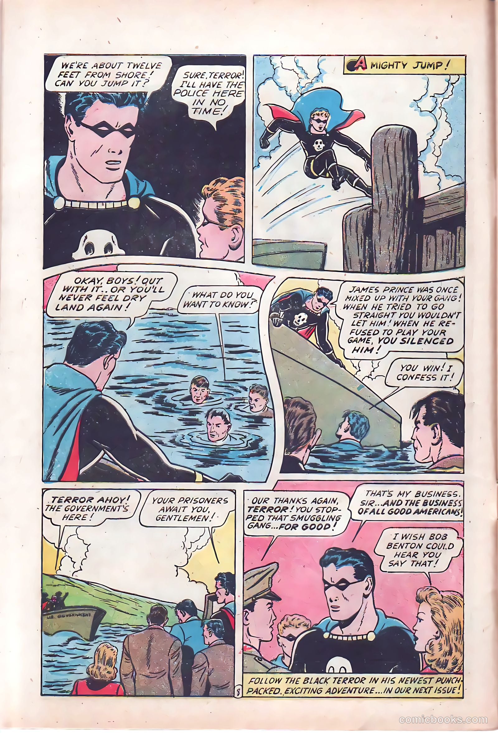 Exciting Comics #48 (1946) — page 10 of 52