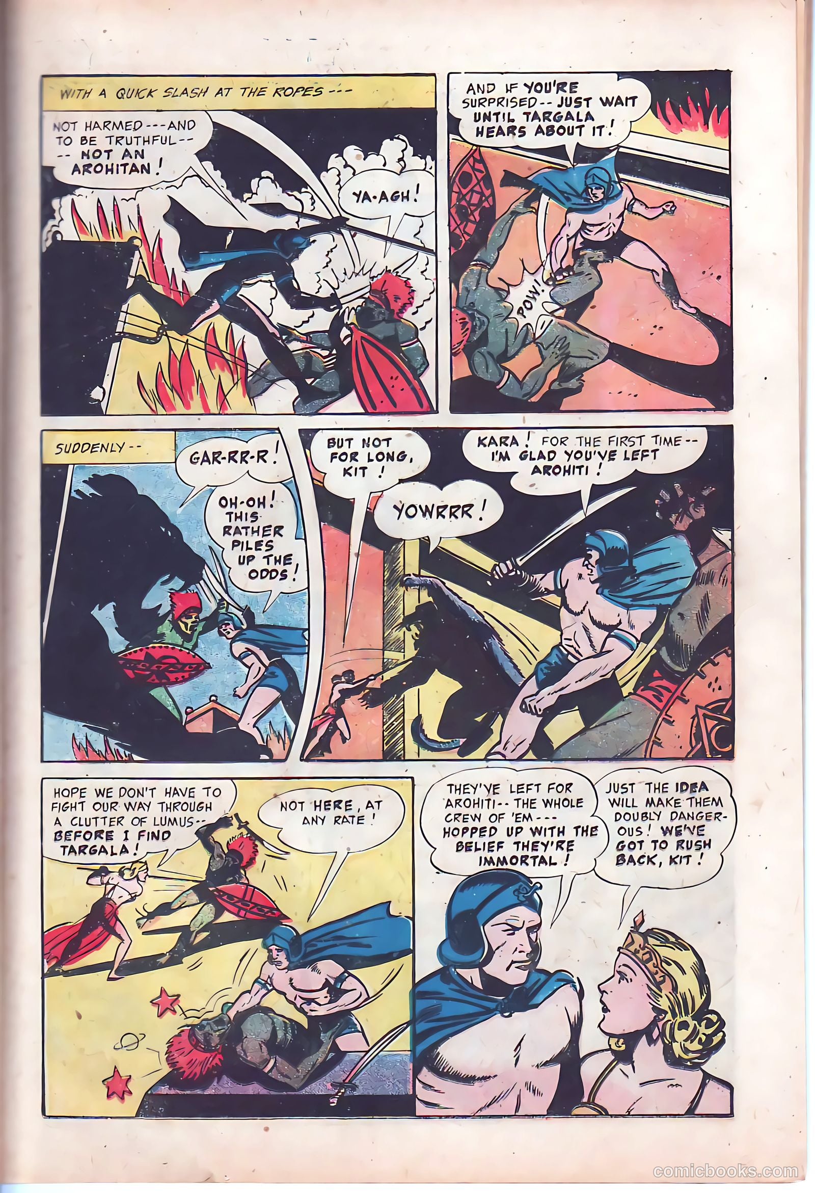 Exciting Comics #48 (1946) — page 21 of 52