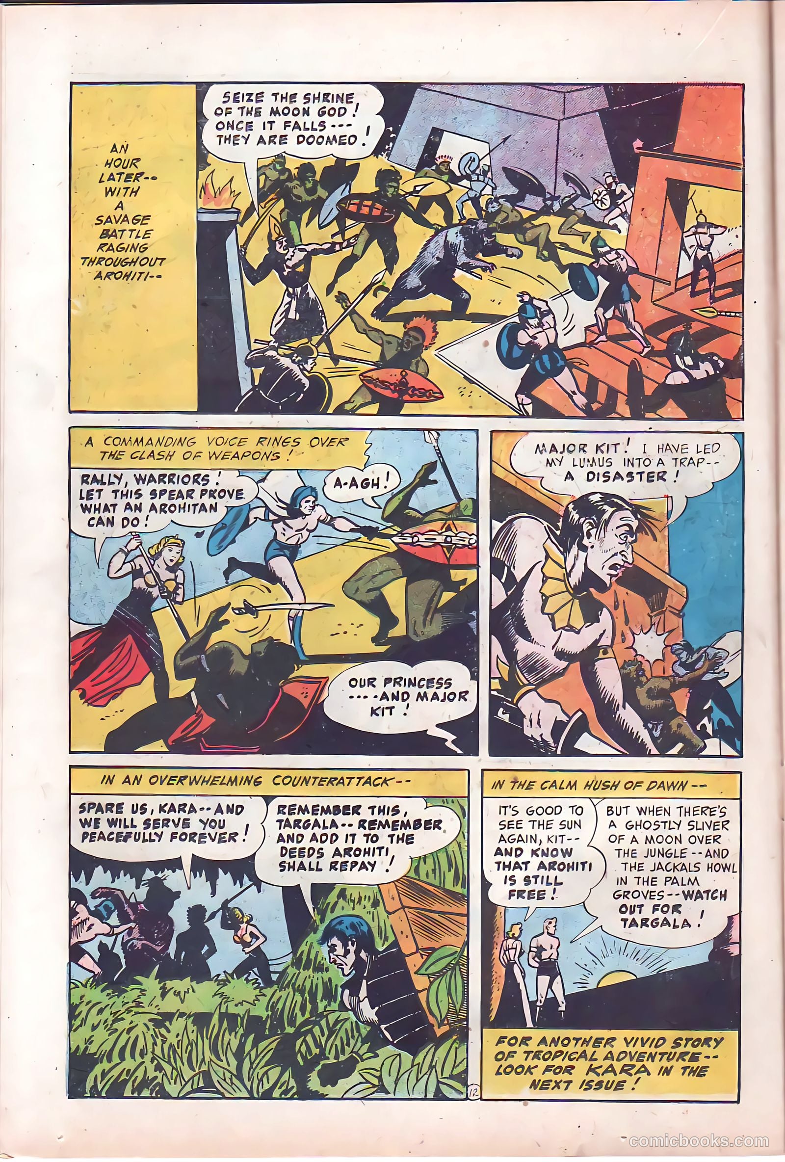 Exciting Comics #48 (1946) — page 22 of 52