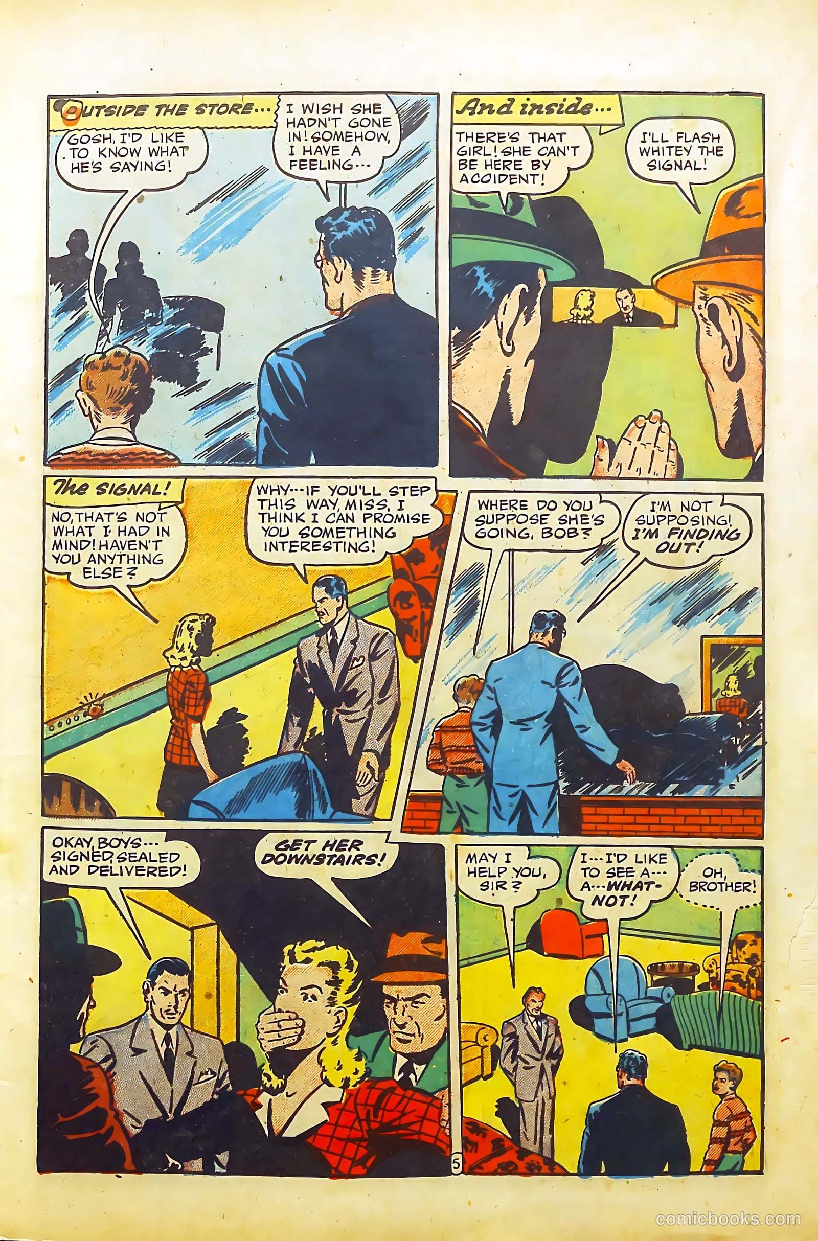 Exciting Comics #49 (1946) — page 7 of 52