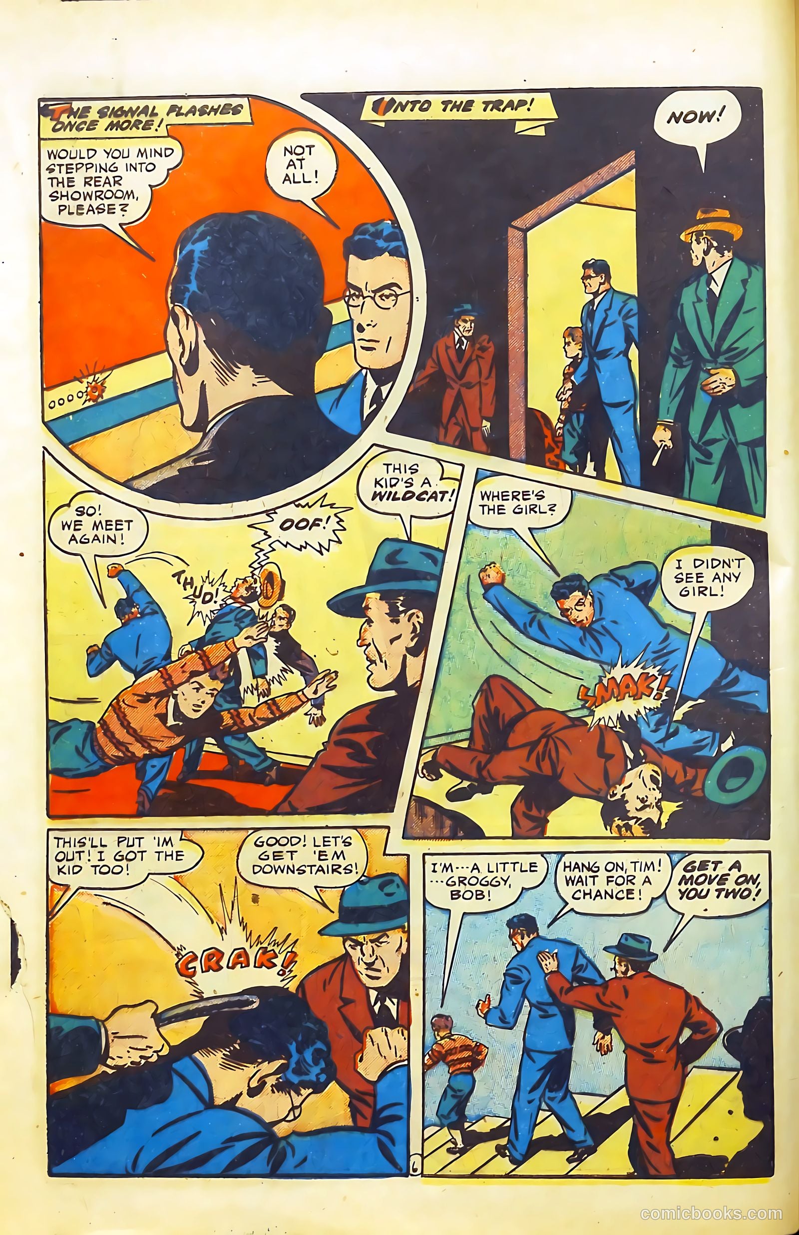 Exciting Comics #49 (1946) — page 8 of 52