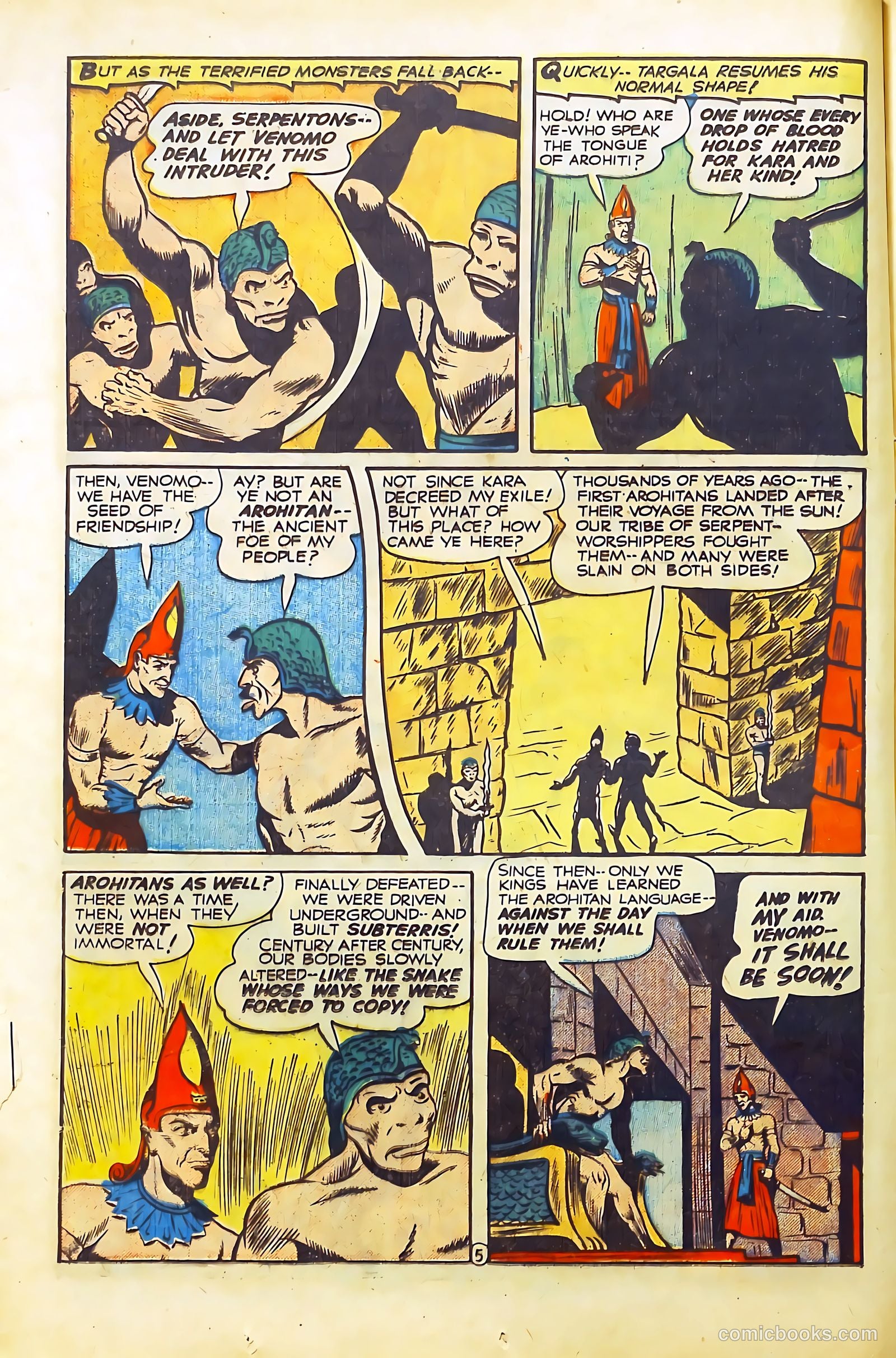 Exciting Comics #49 (1946) — page 16 of 52