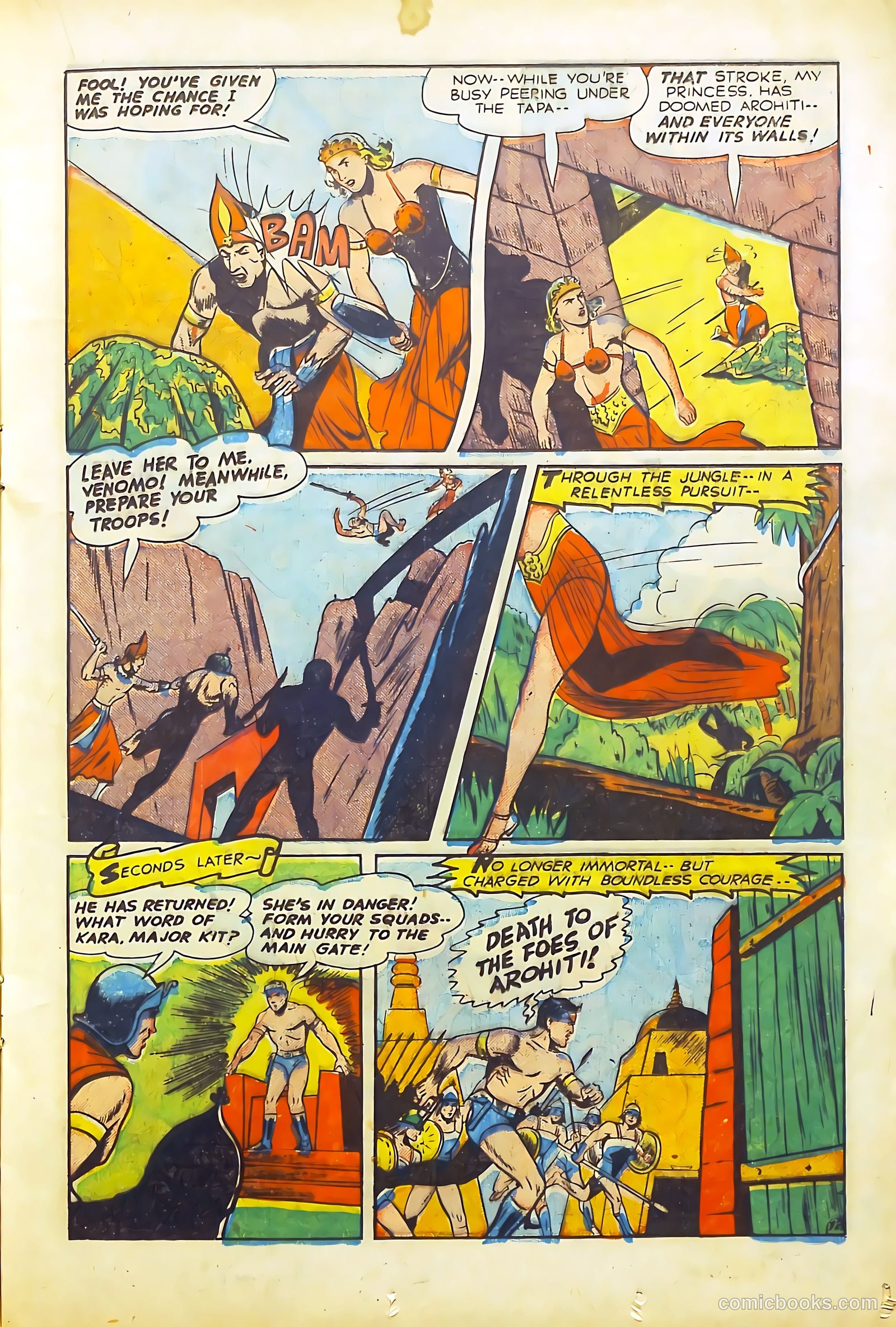 Exciting Comics #49 (1946) — page 23 of 52