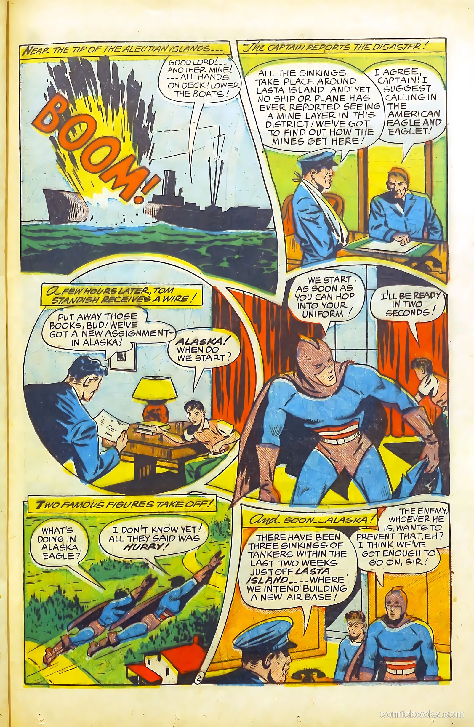 Exciting Comics #49 (1946) — page 35 of 52