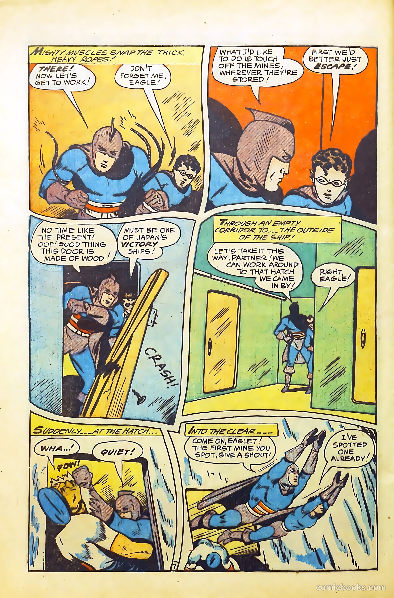 Exciting Comics #49 (1946) — page 40 of 52