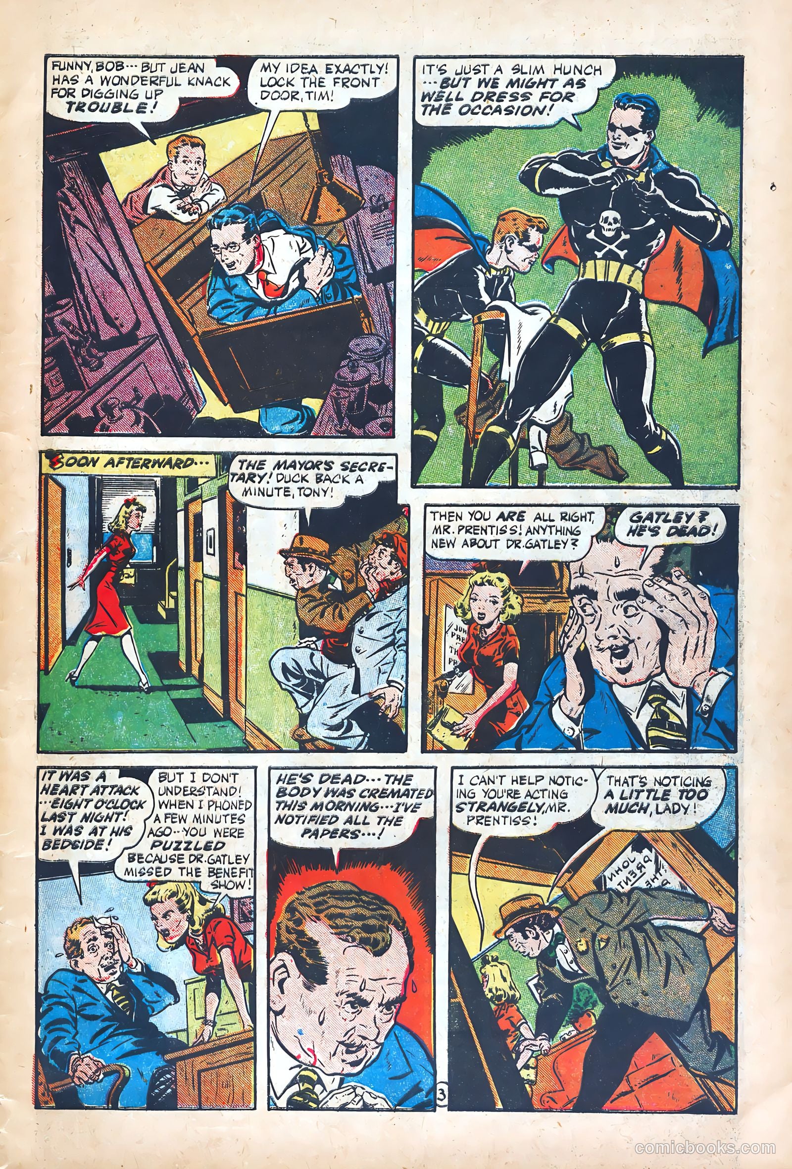Exciting Comics #50 (1946) — page 5 of 52