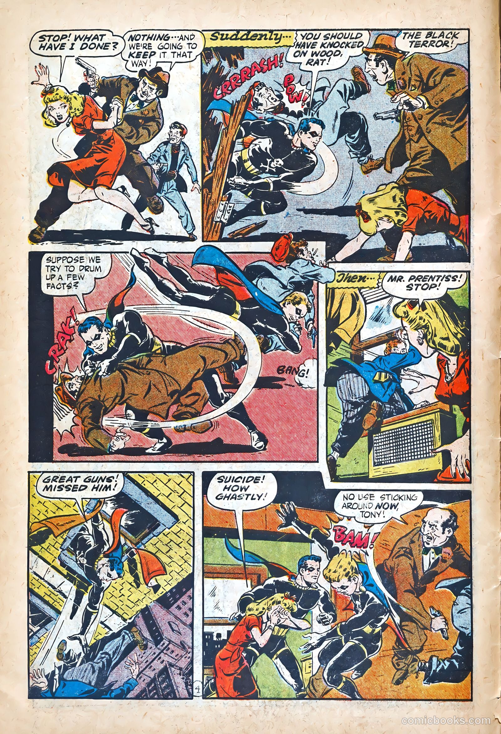 Exciting Comics #50 (1946) — page 6 of 52
