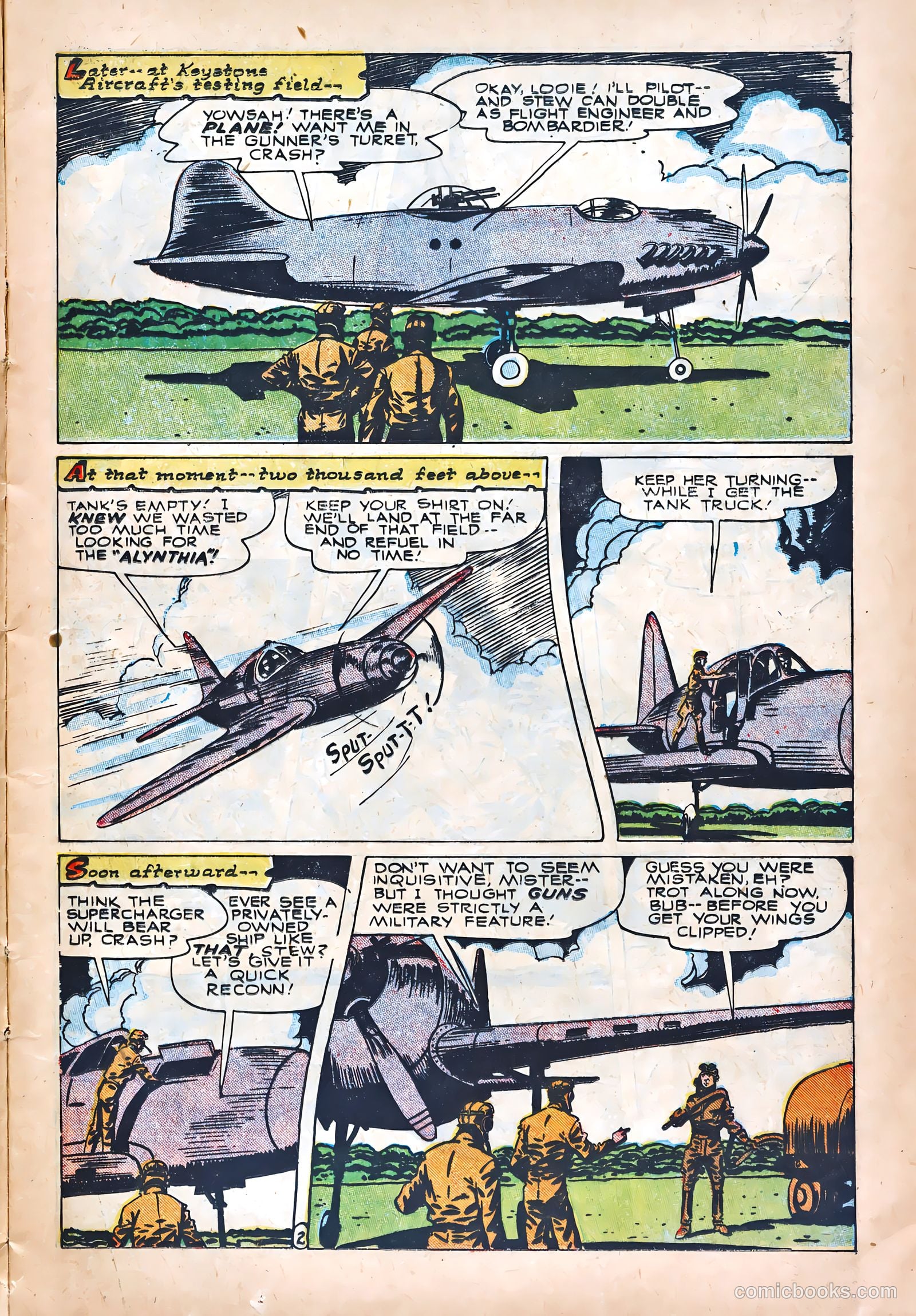 Exciting Comics #50 (1946) — page 15 of 52