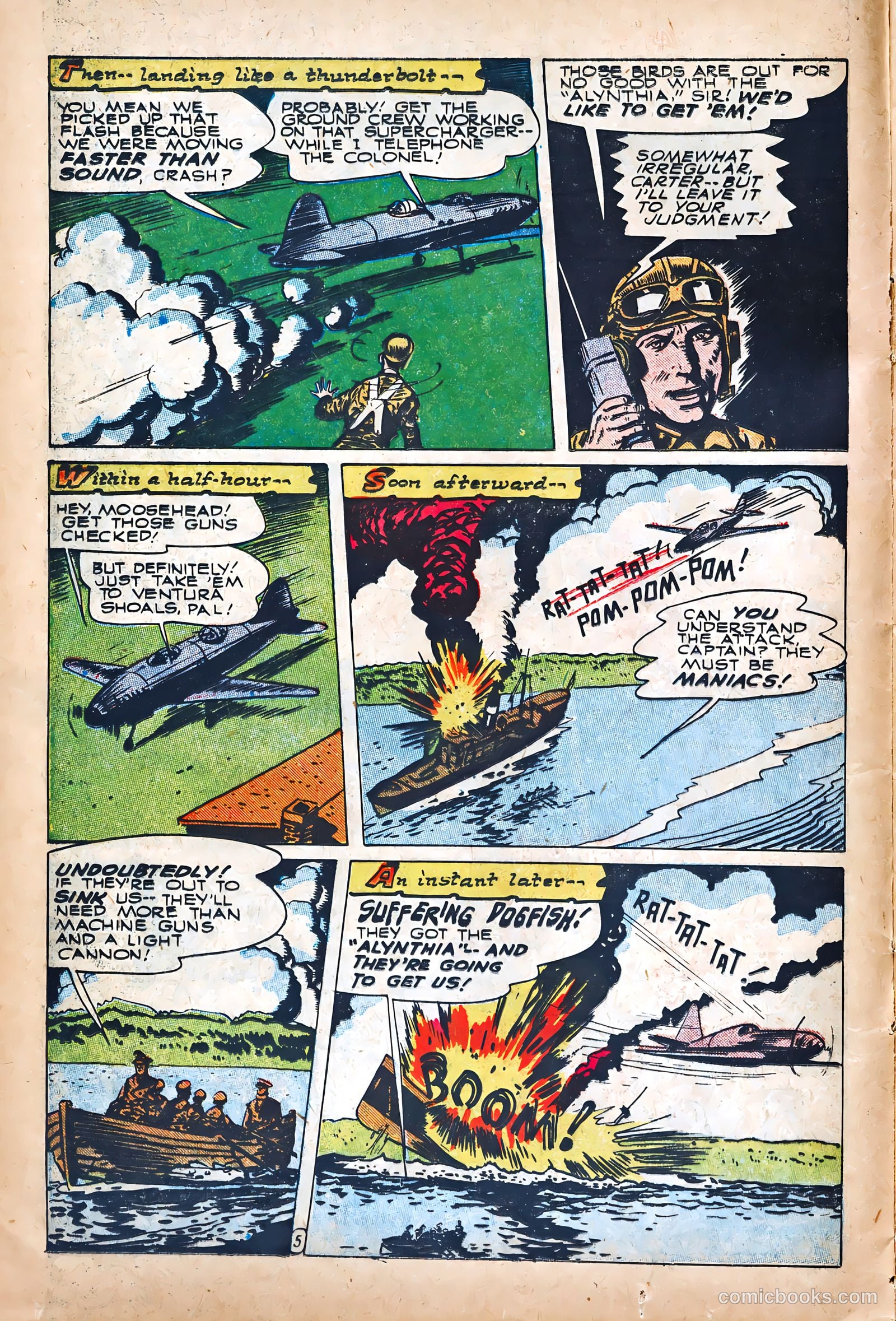 Exciting Comics #50 (1946) — page 18 of 52