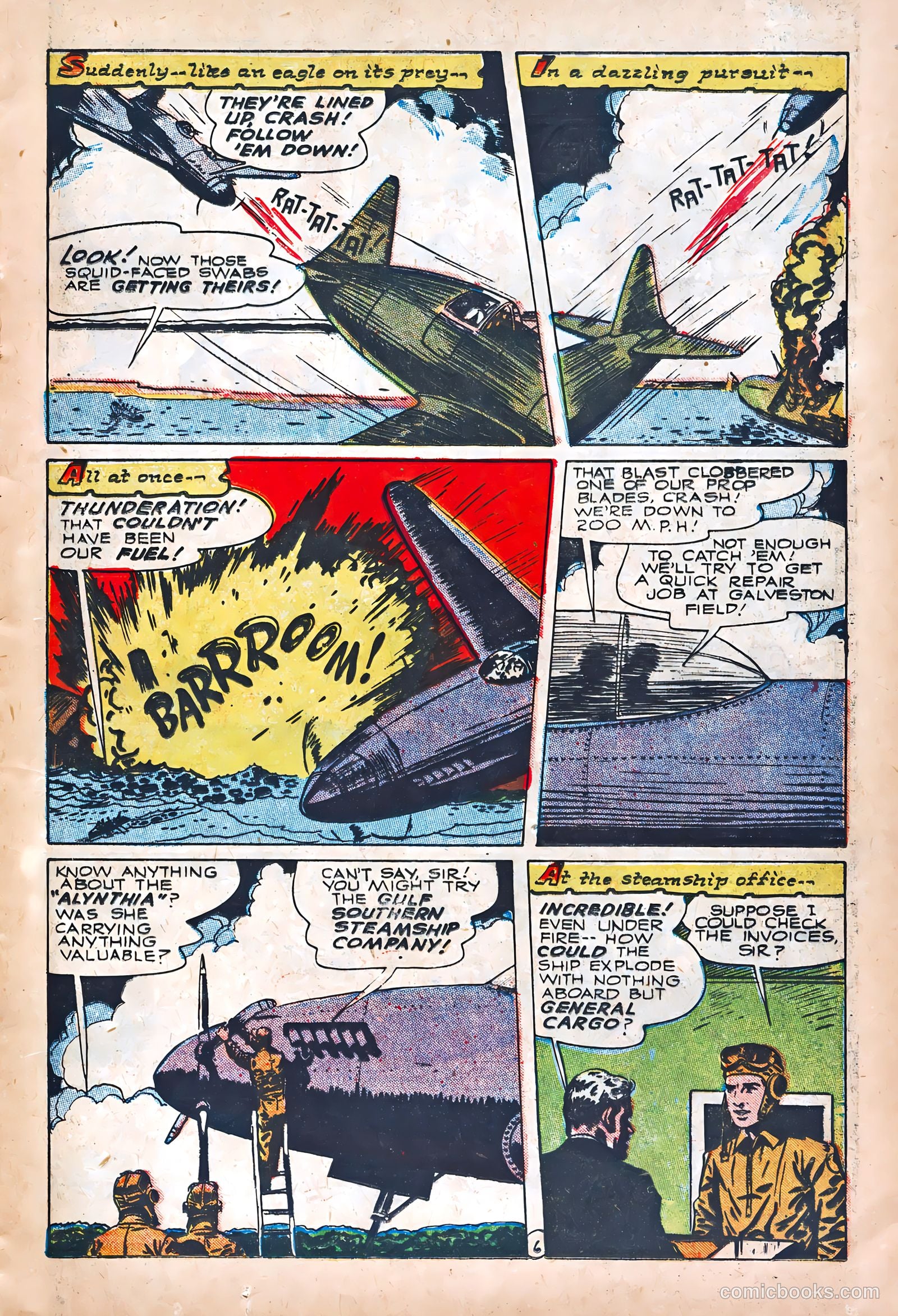 Exciting Comics #50 (1946) — page 19 of 52