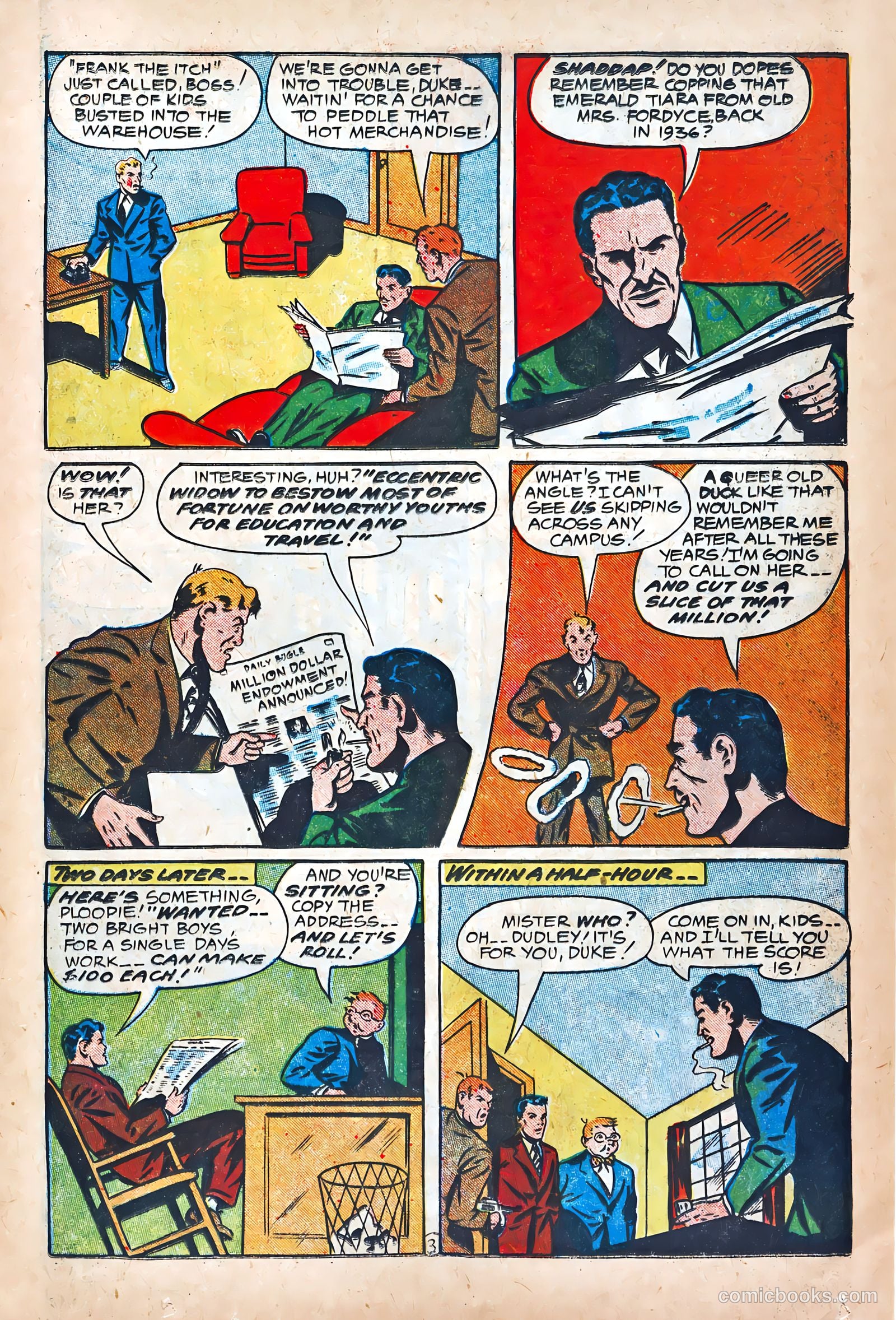 Exciting Comics #50 (1946) — page 25 of 52