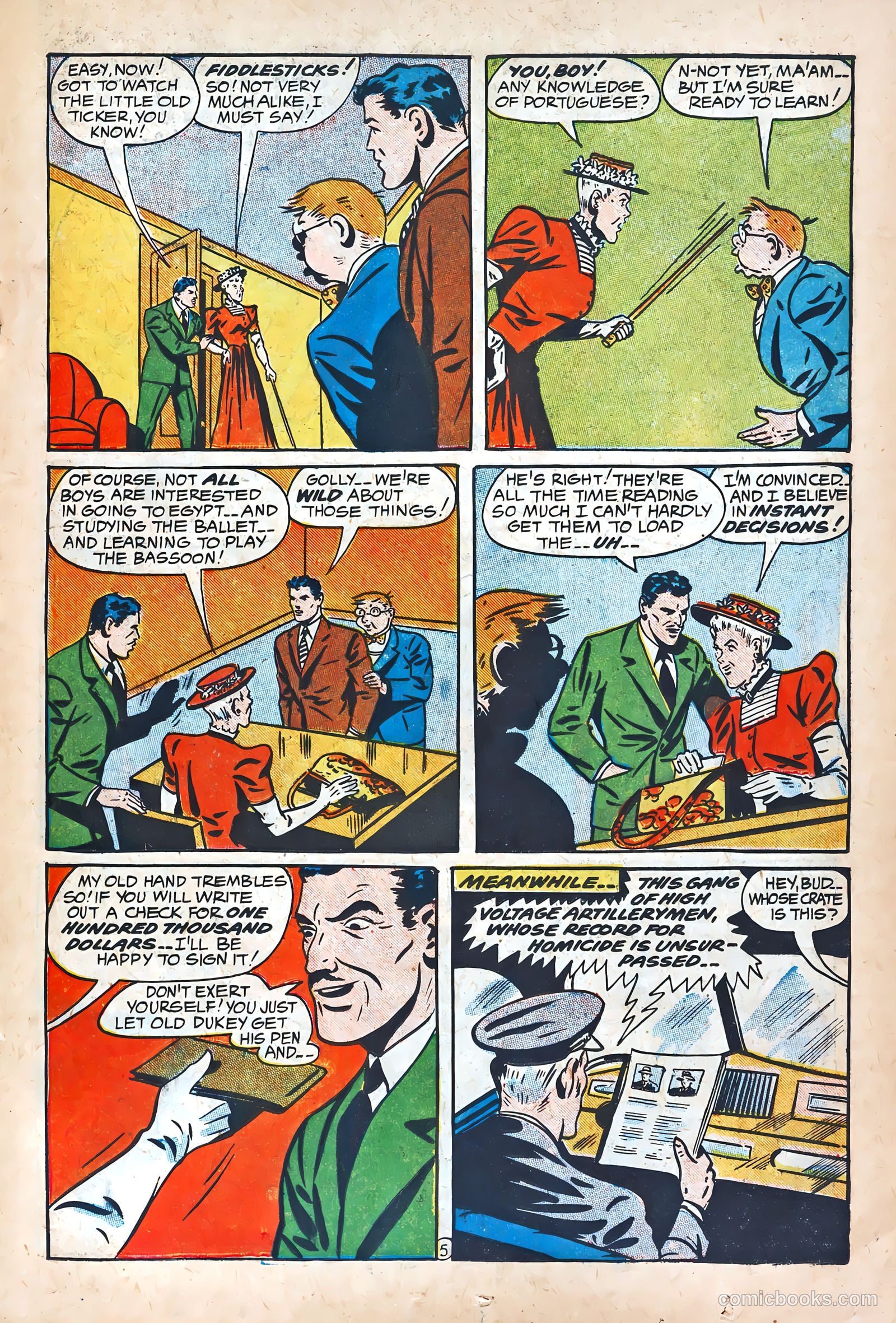 Exciting Comics #50 (1946) — page 27 of 52