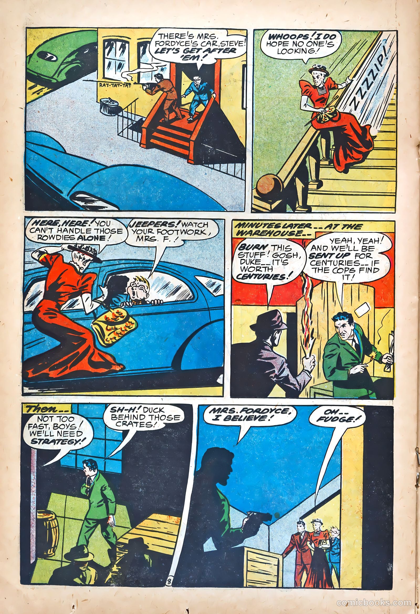 Exciting Comics #50 (1946) — page 30 of 52