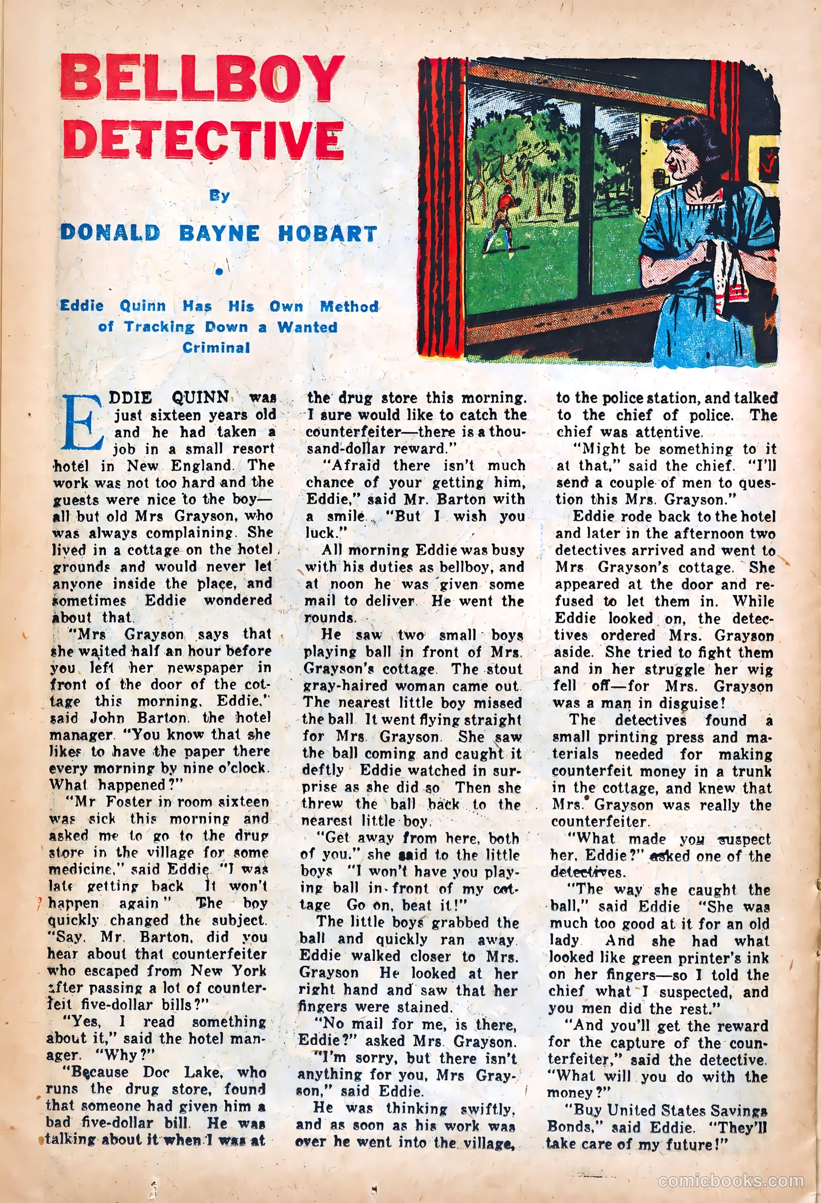 Exciting Comics #50 (1946) — page 32 of 52