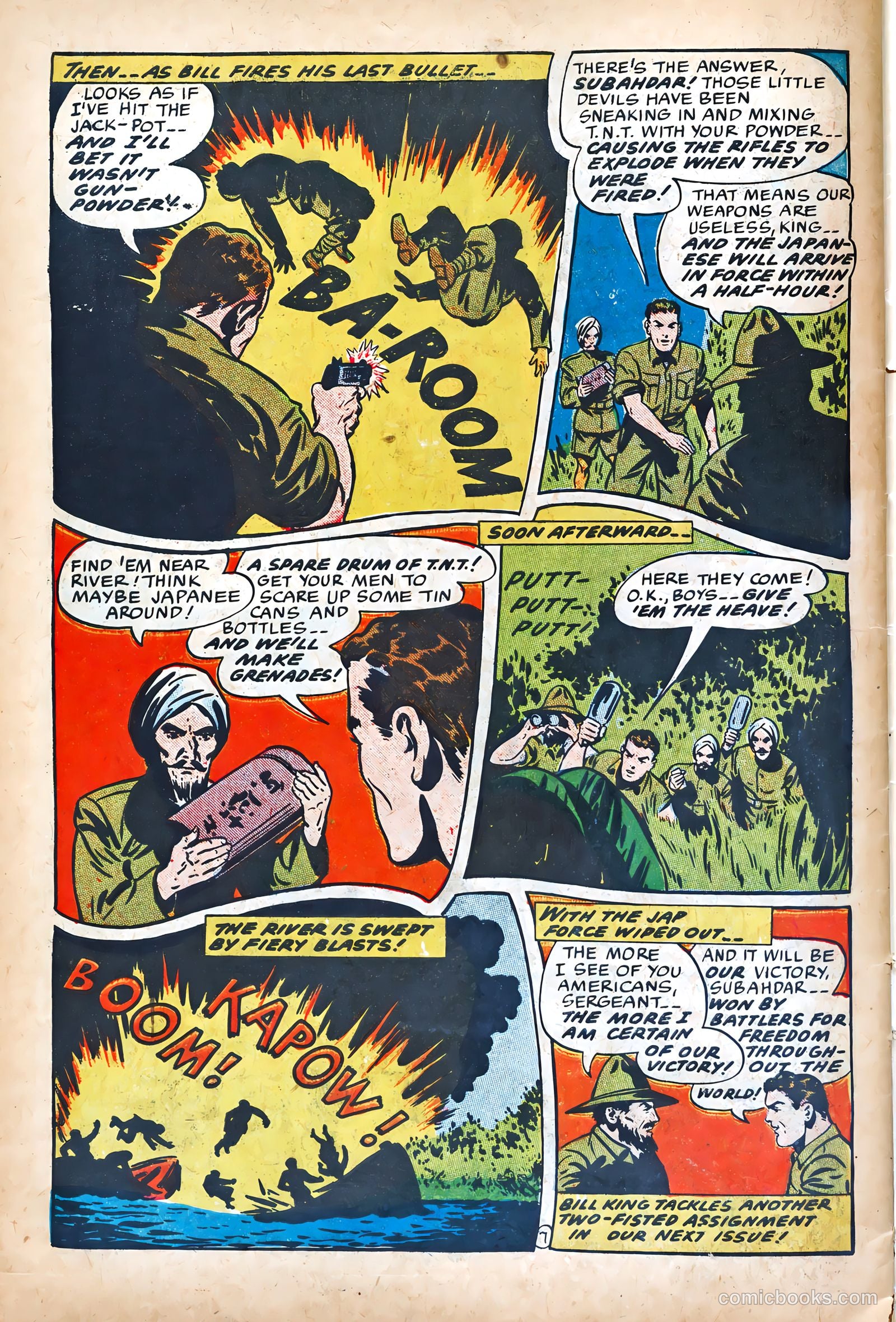 Exciting Comics #50 (1946) — page 50 of 52