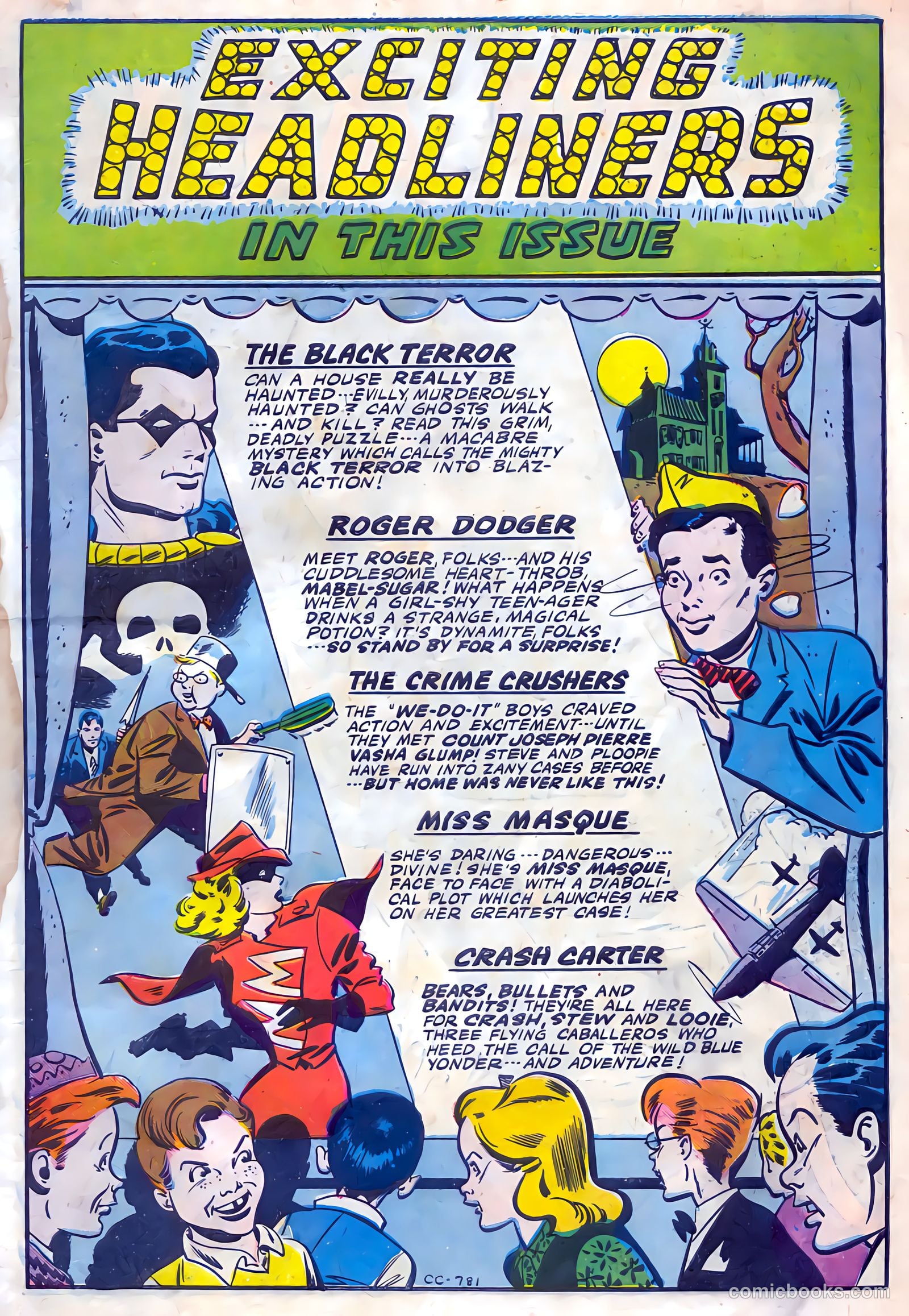 Exciting Comics #51 (1946) — page 3 of 53