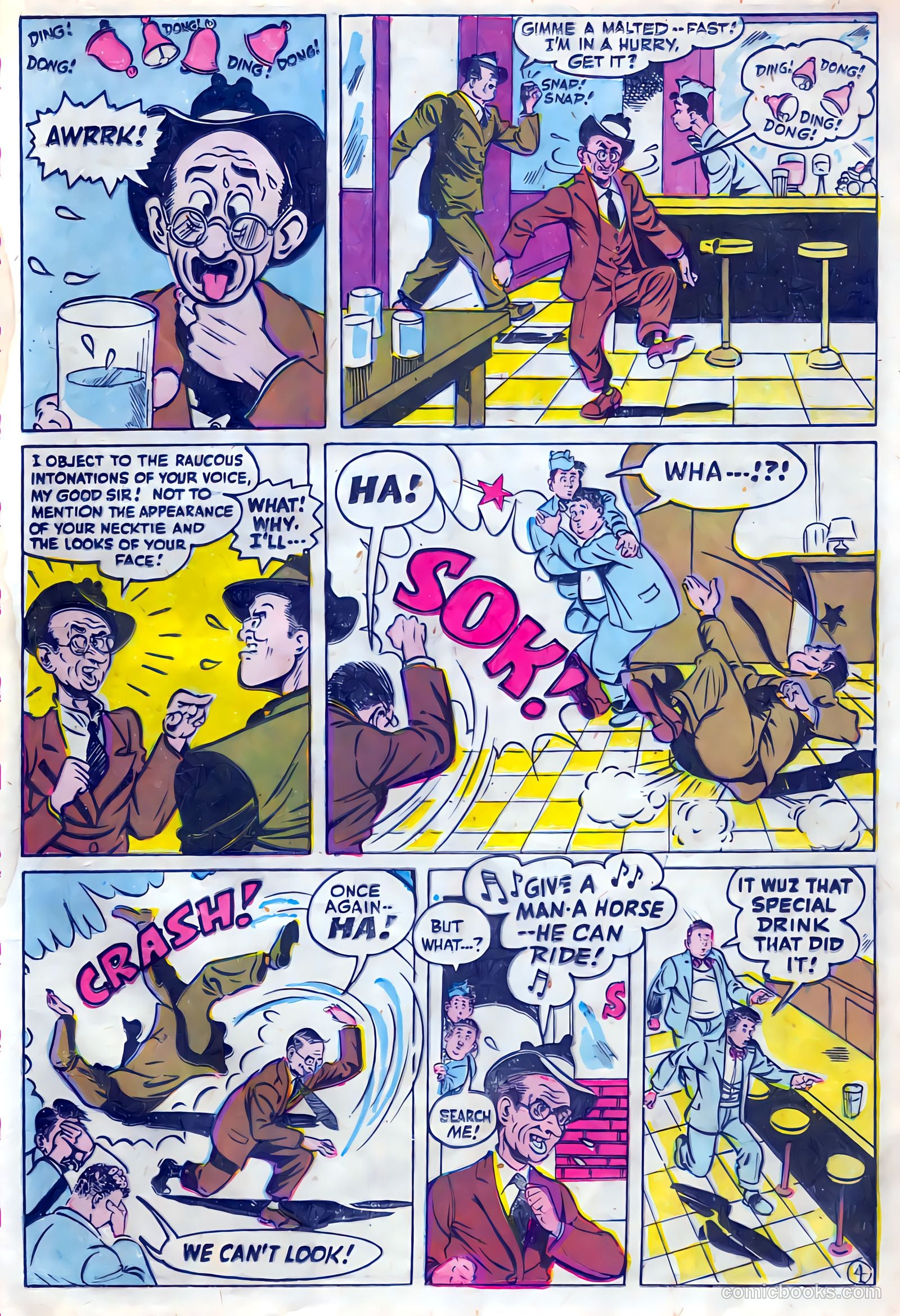 Exciting Comics #51 (1946) — page 19 of 53