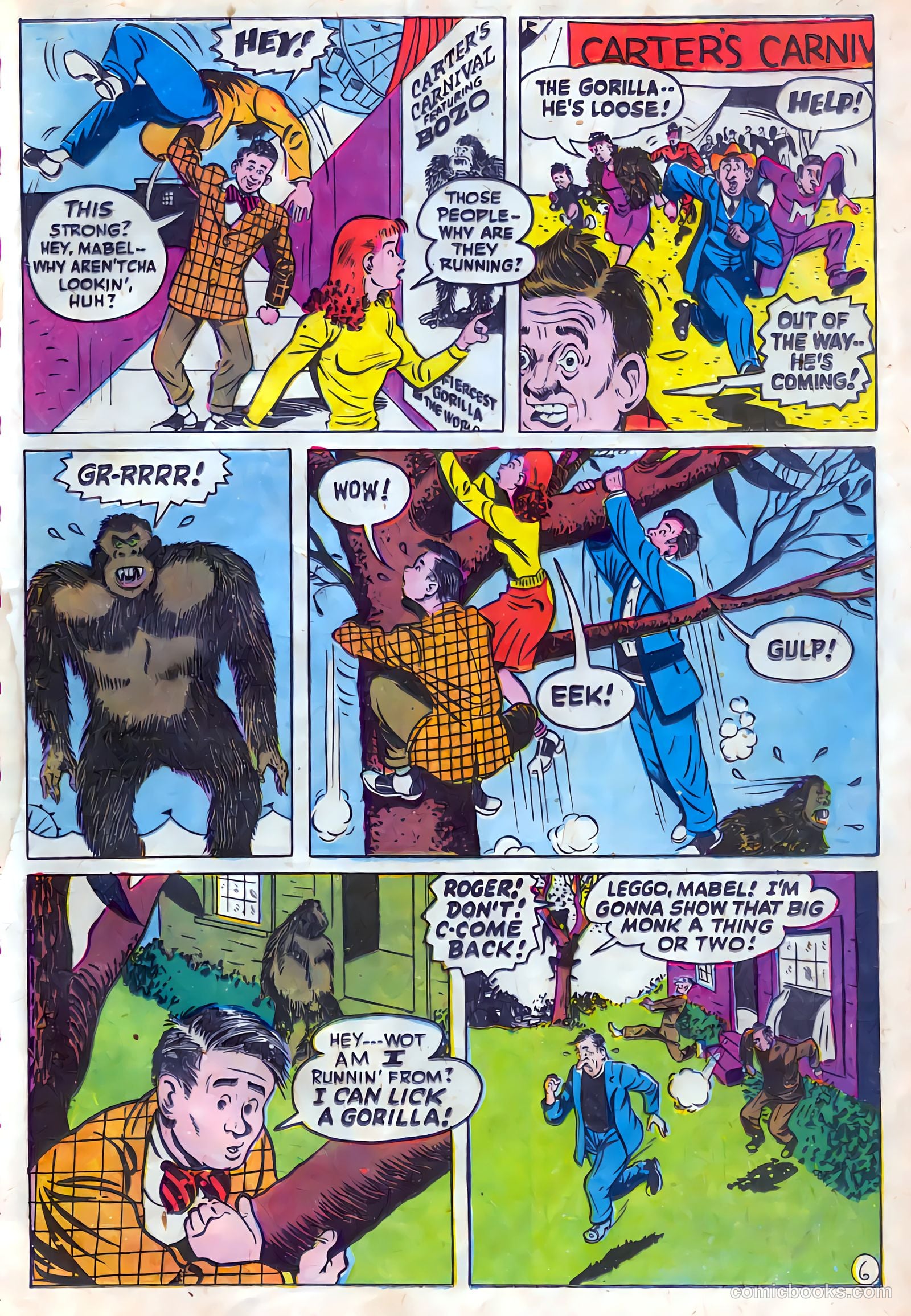 Exciting Comics #51 (1946) — page 21 of 53