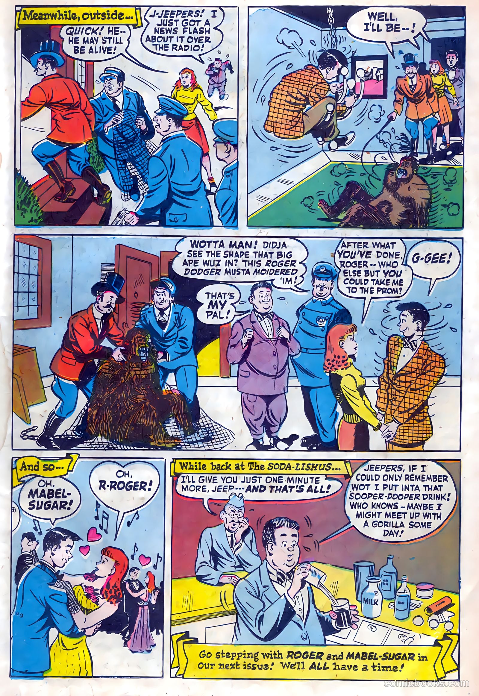 Exciting Comics #51 (1946) — page 23 of 53