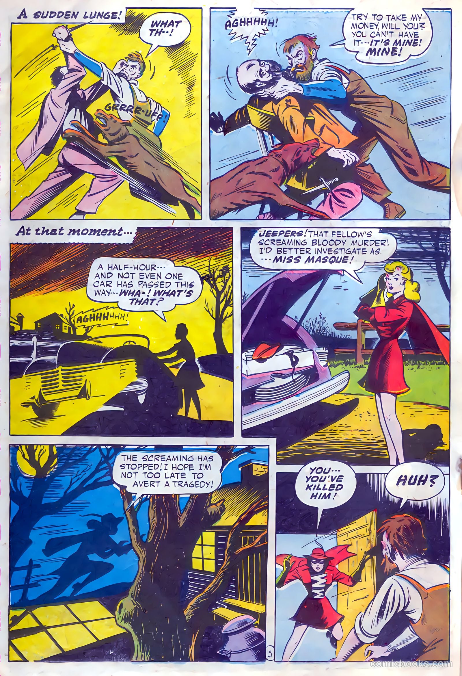 Exciting Comics #51 (1946) — page 31 of 53