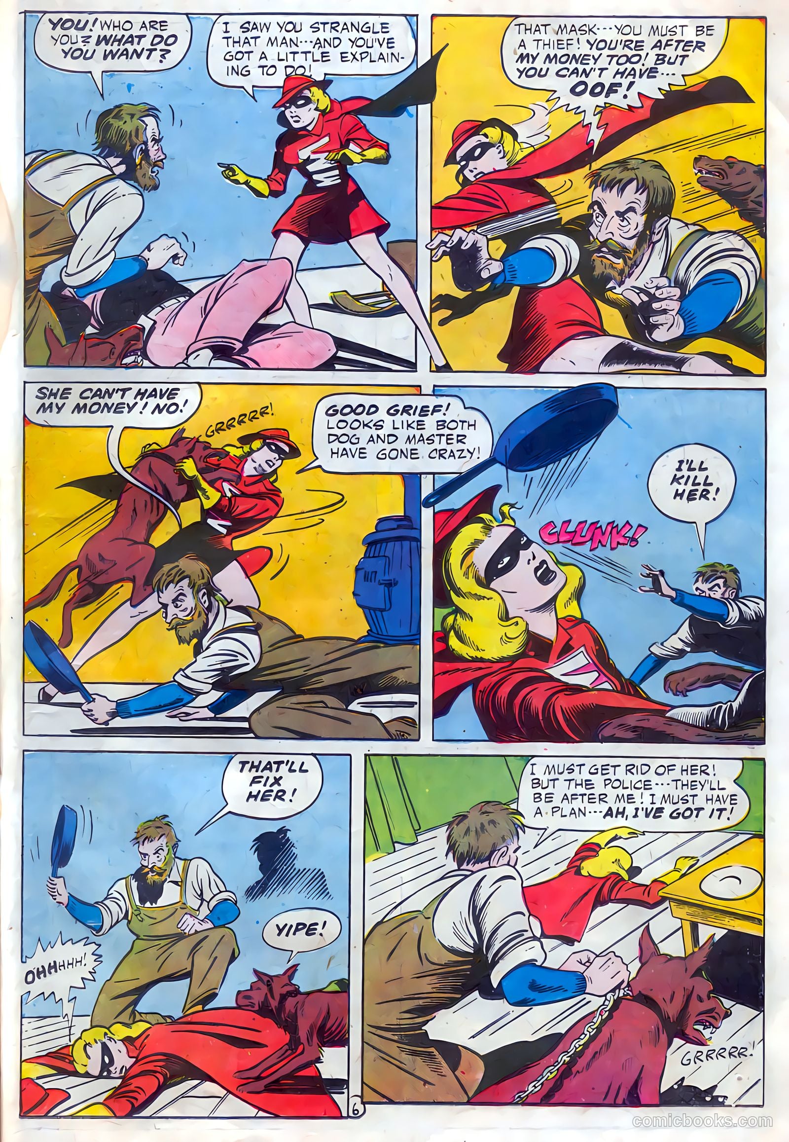 Exciting Comics #51 (1946) — page 32 of 53