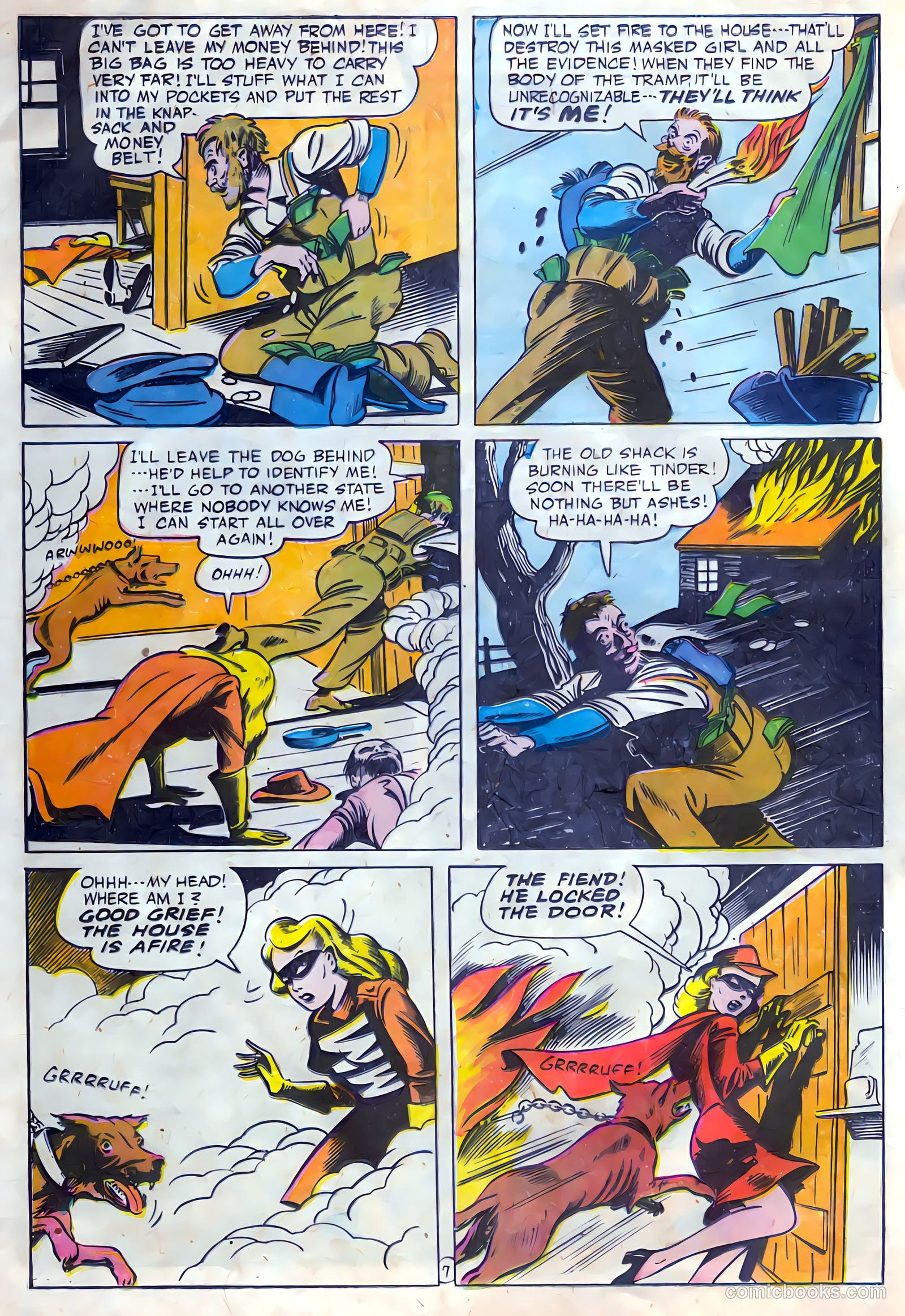 Exciting Comics #51 (1946) — page 33 of 53