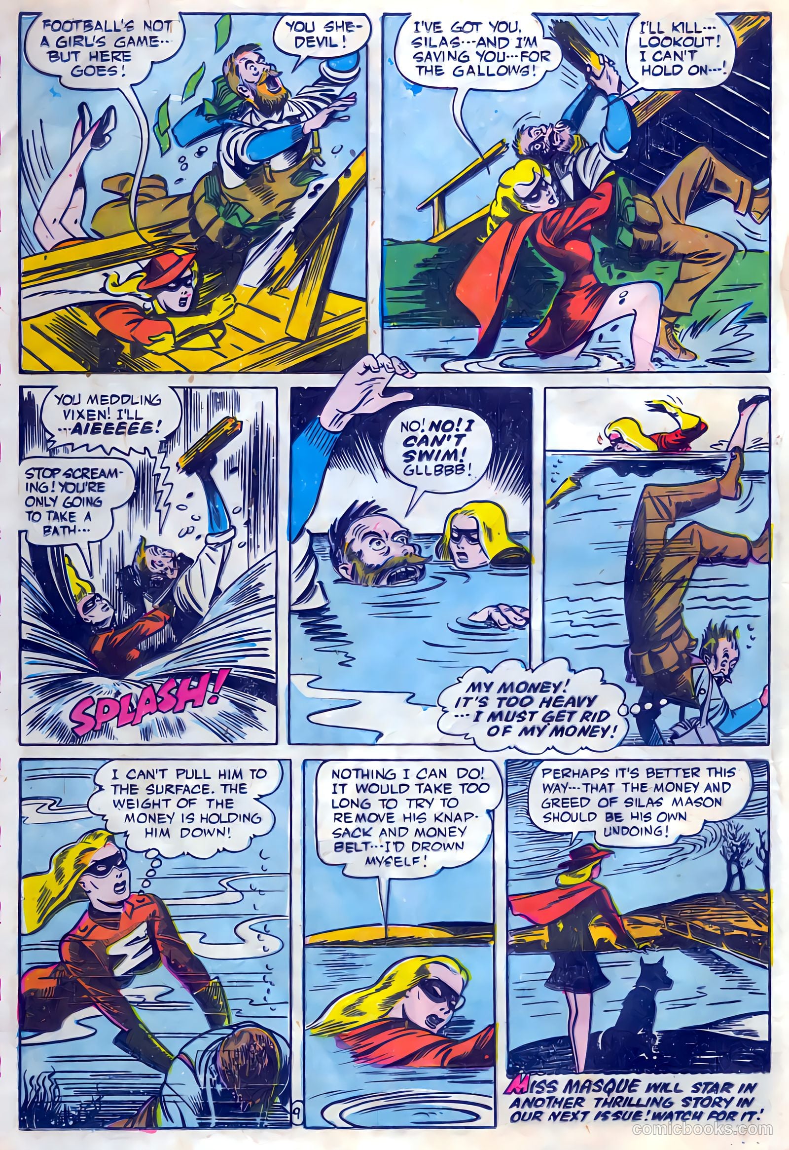 Exciting Comics #51 (1946) — page 35 of 53