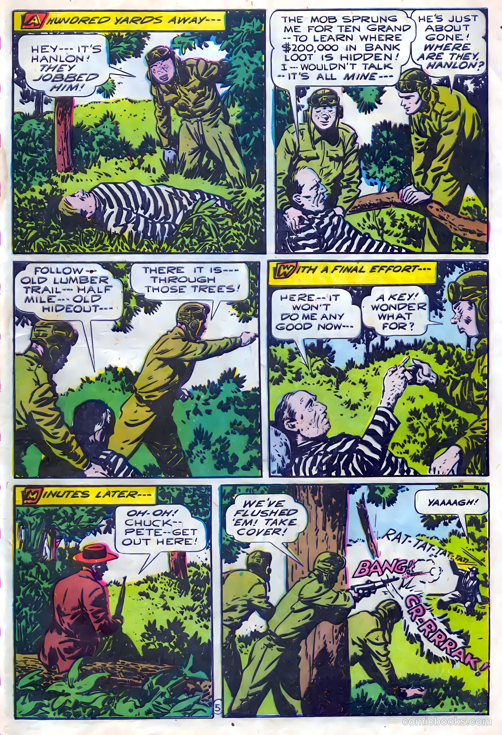 Exciting Comics #51 (1946) — page 40 of 53