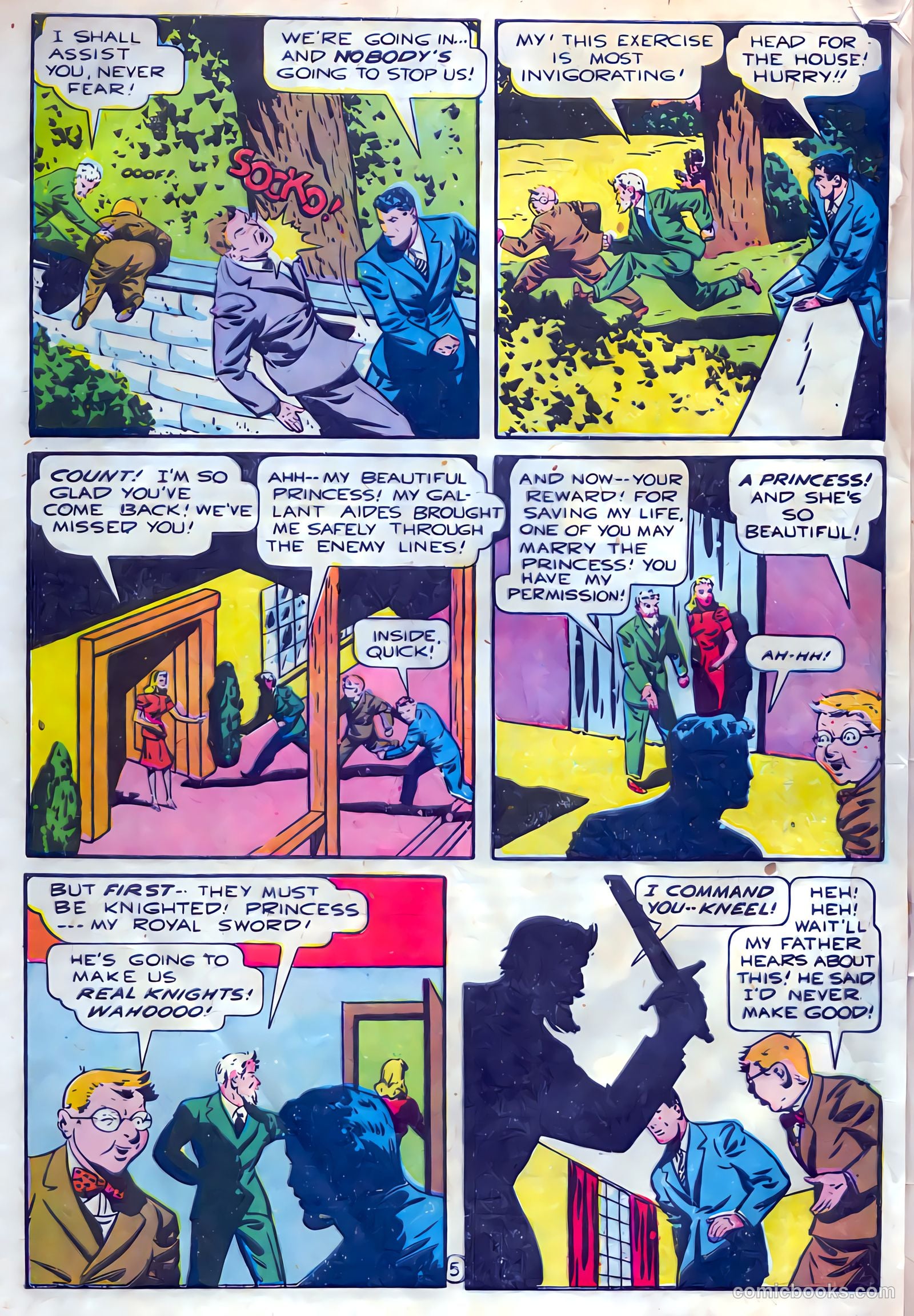 Exciting Comics #51 (1946) — page 49 of 53