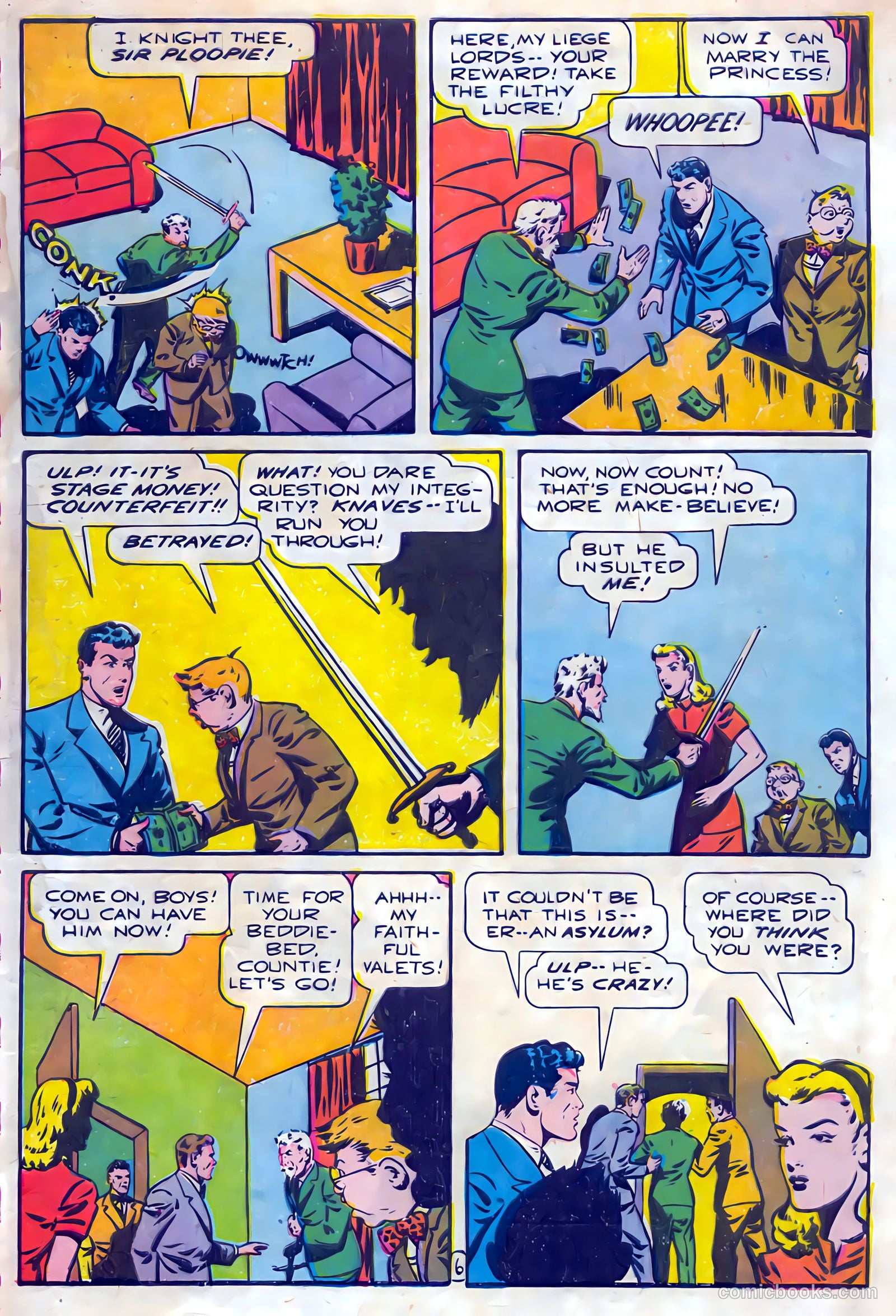 Exciting Comics #51 (1946) — page 50 of 53