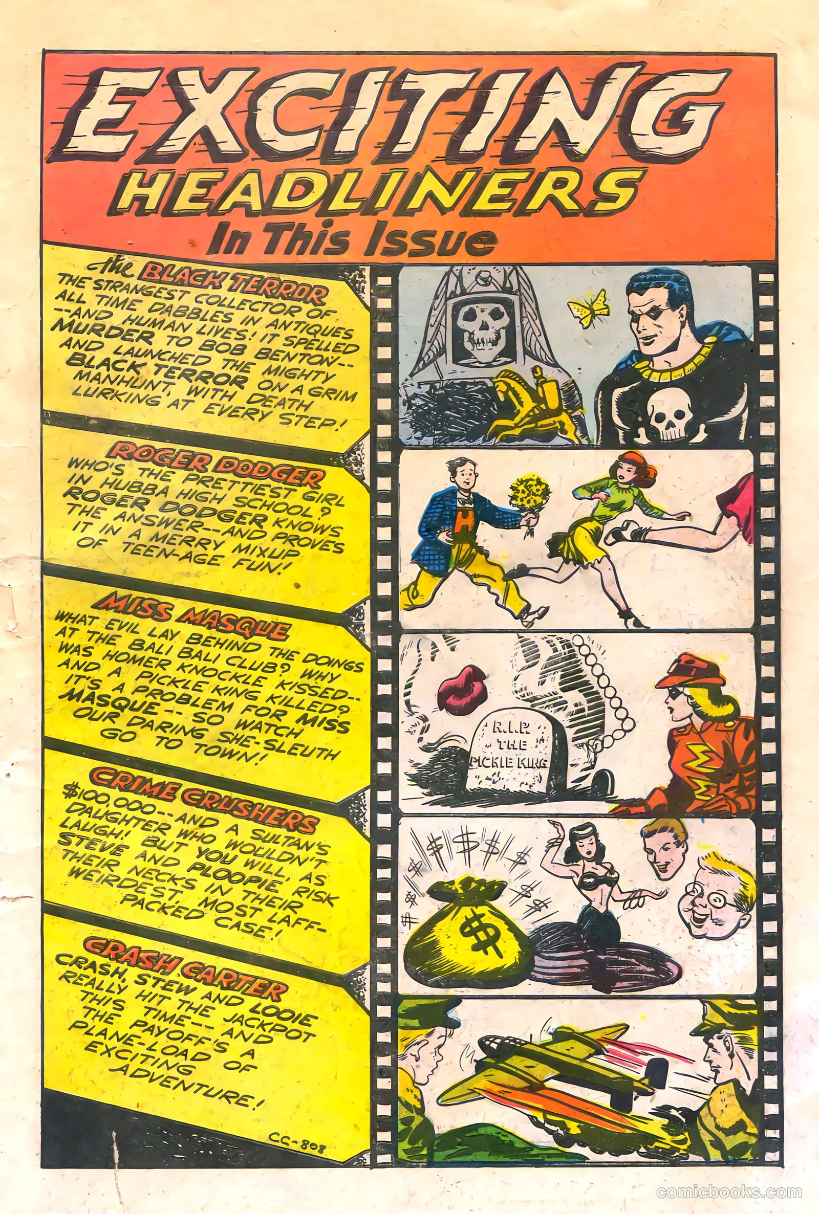 Exciting Comics #52 (1946) — page 3 of 51