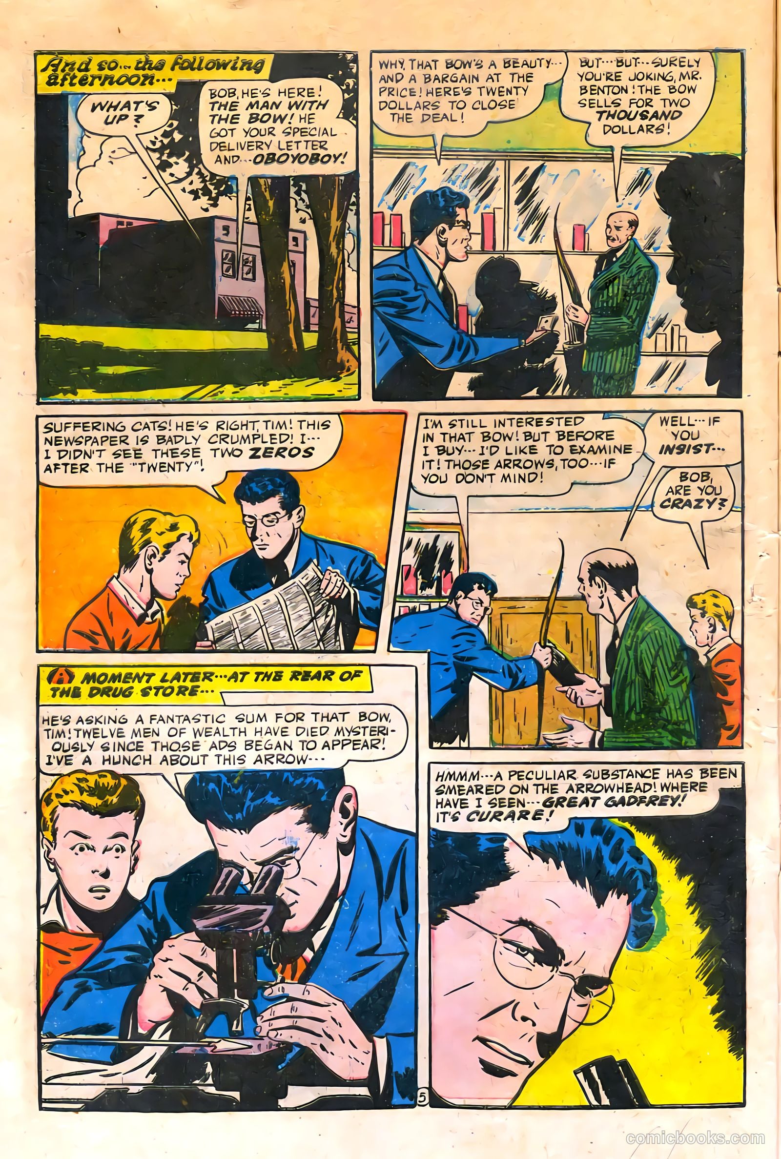 Exciting Comics #52 (1946) — page 8 of 51