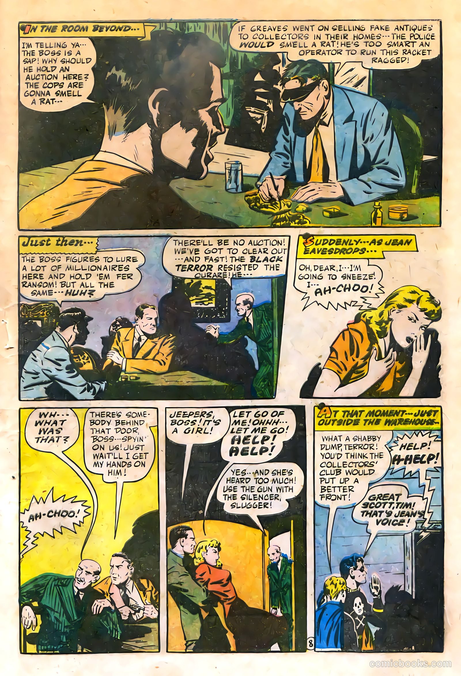 Exciting Comics #52 (1946) — page 11 of 51