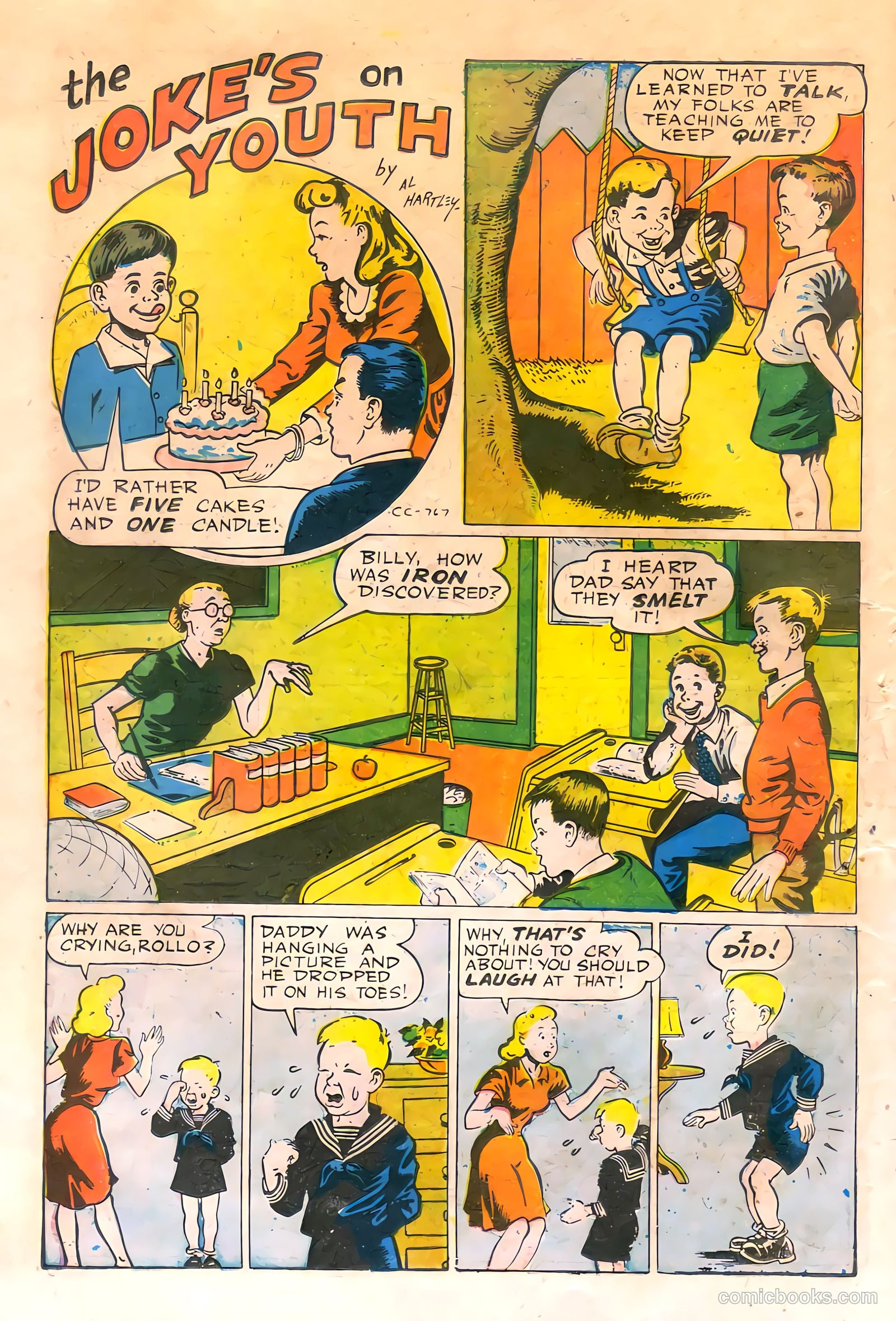 Exciting Comics #52 (1946) — page 16 of 51