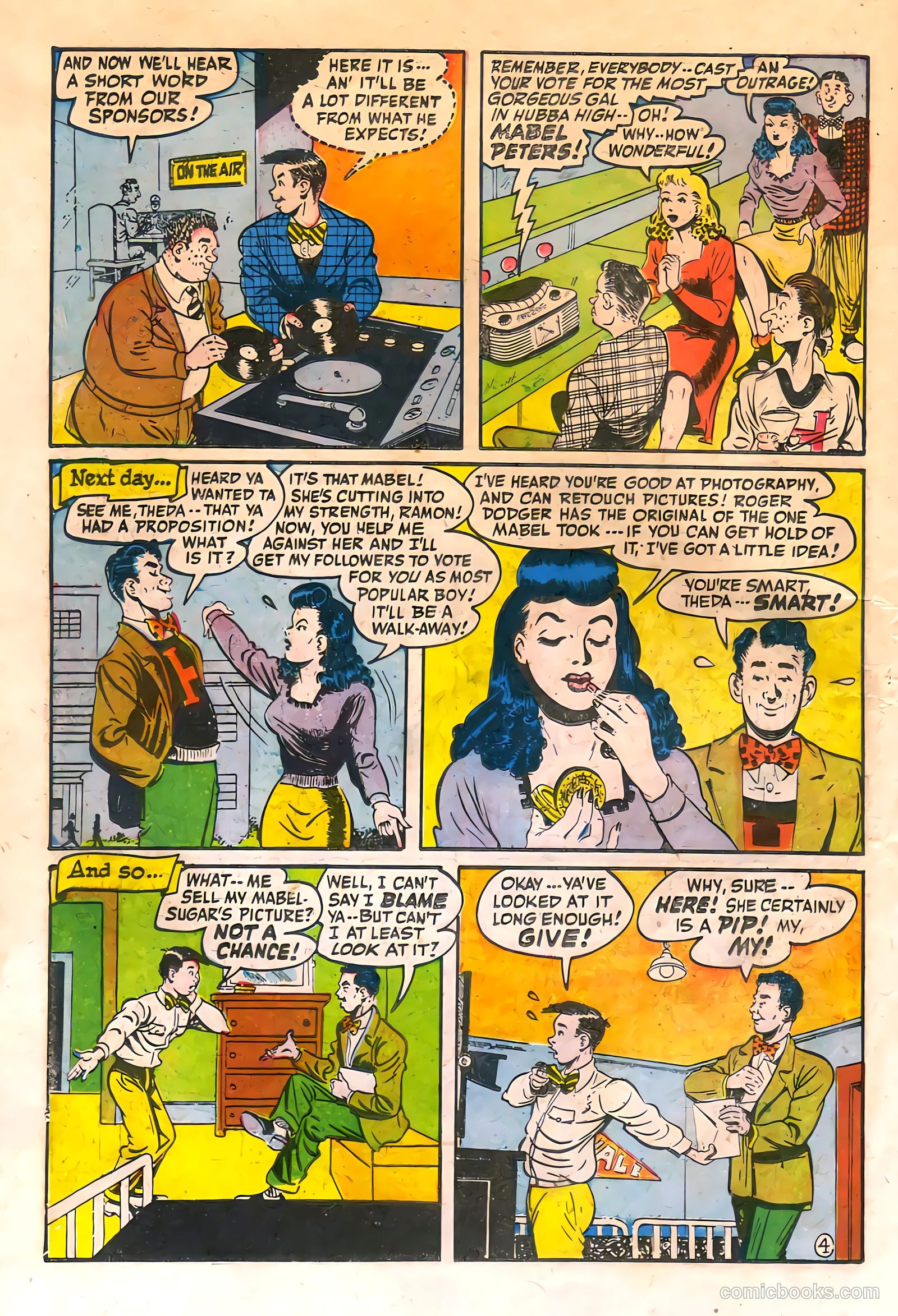 Exciting Comics #52 (1946) — page 20 of 51
