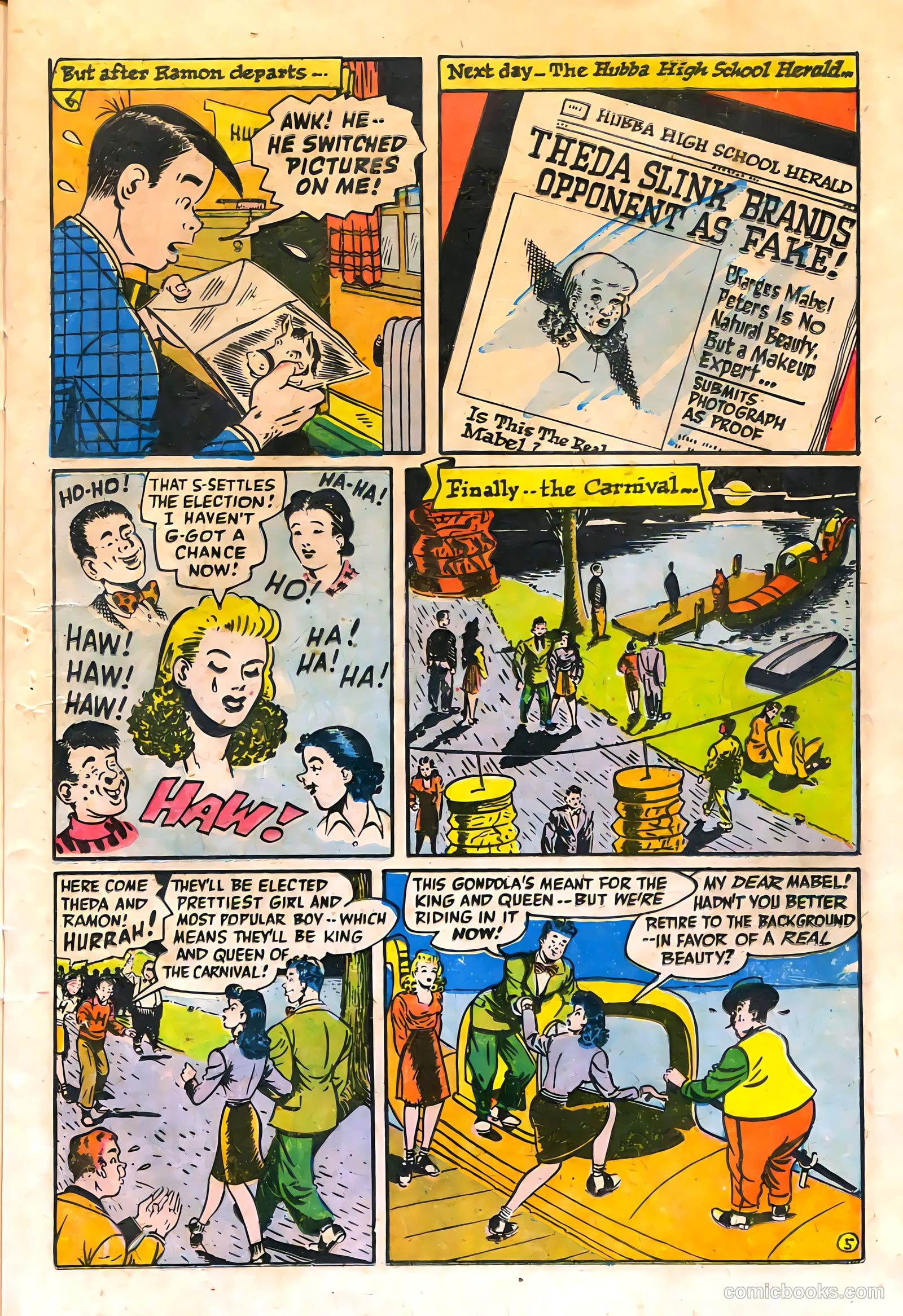 Exciting Comics #52 (1946) — page 21 of 51