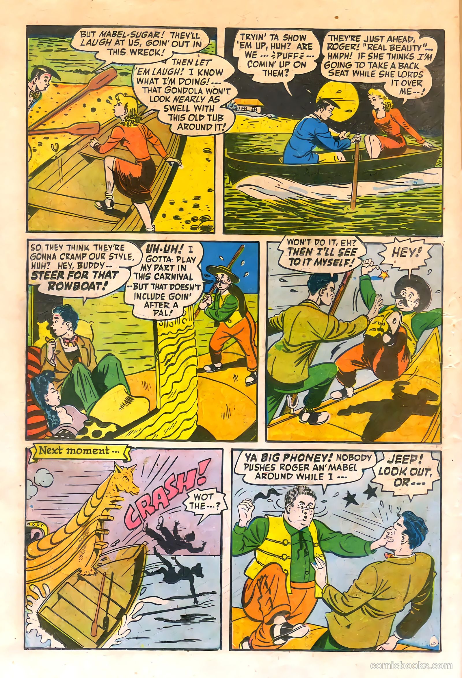 Exciting Comics #52 (1946) — page 22 of 51
