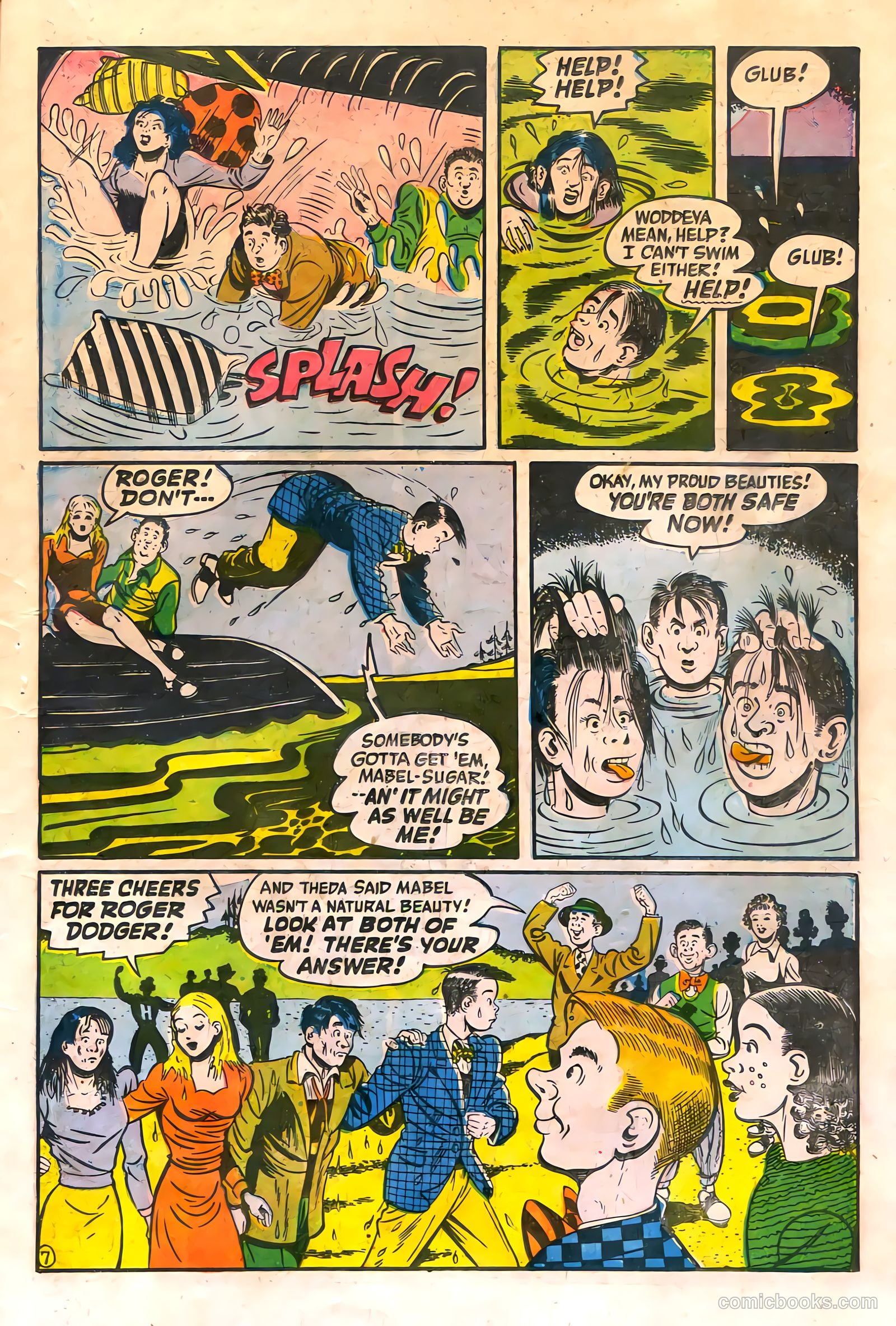 Exciting Comics #52 (1946) — page 23 of 51