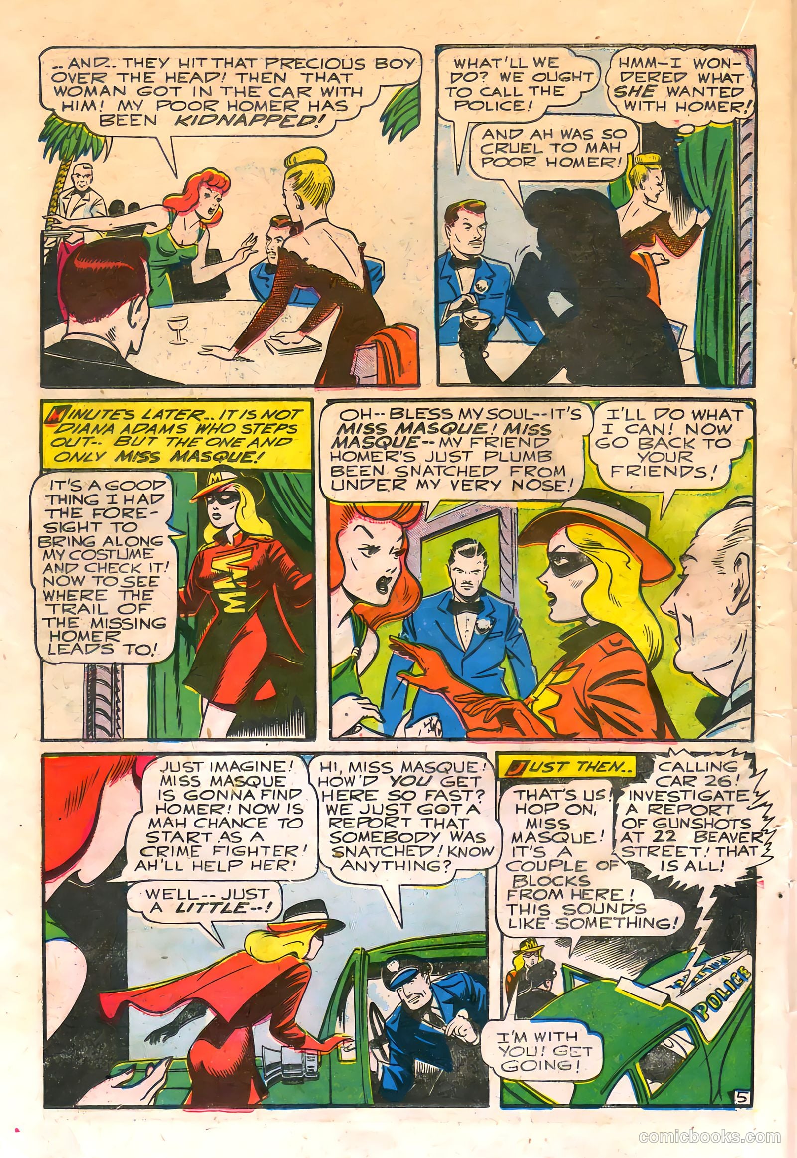 Exciting Comics #52 (1946) — page 29 of 51