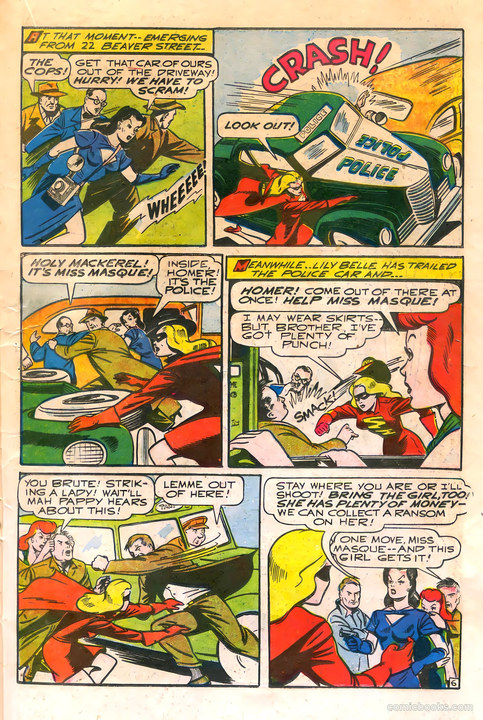 Exciting Comics #52 (1946) — page 30 of 51