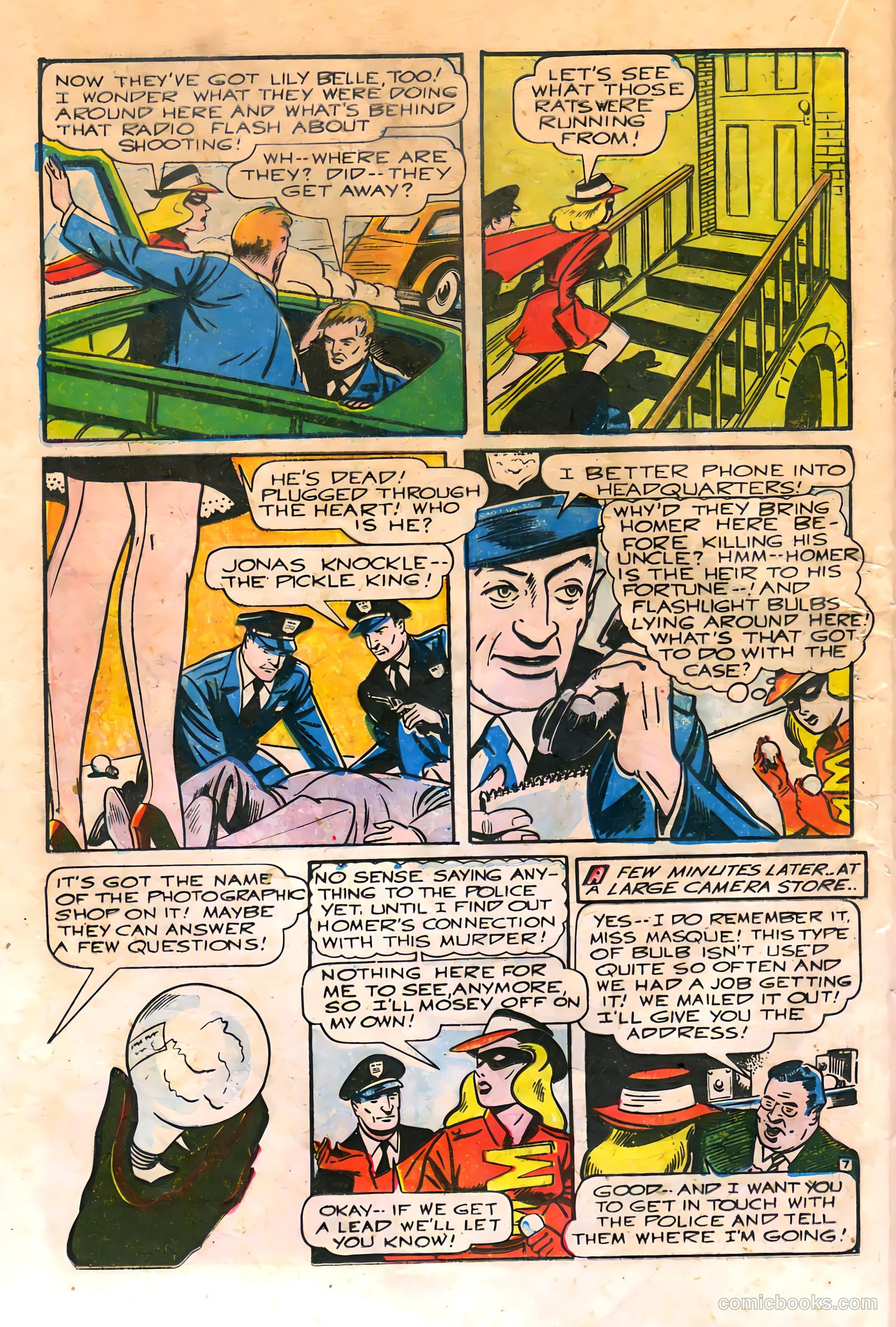 Exciting Comics #52 (1946) — page 31 of 51