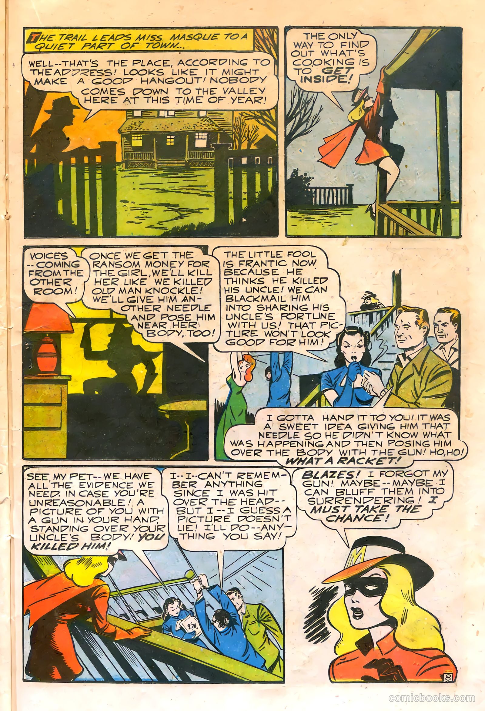 Exciting Comics #52 (1946) — page 32 of 51