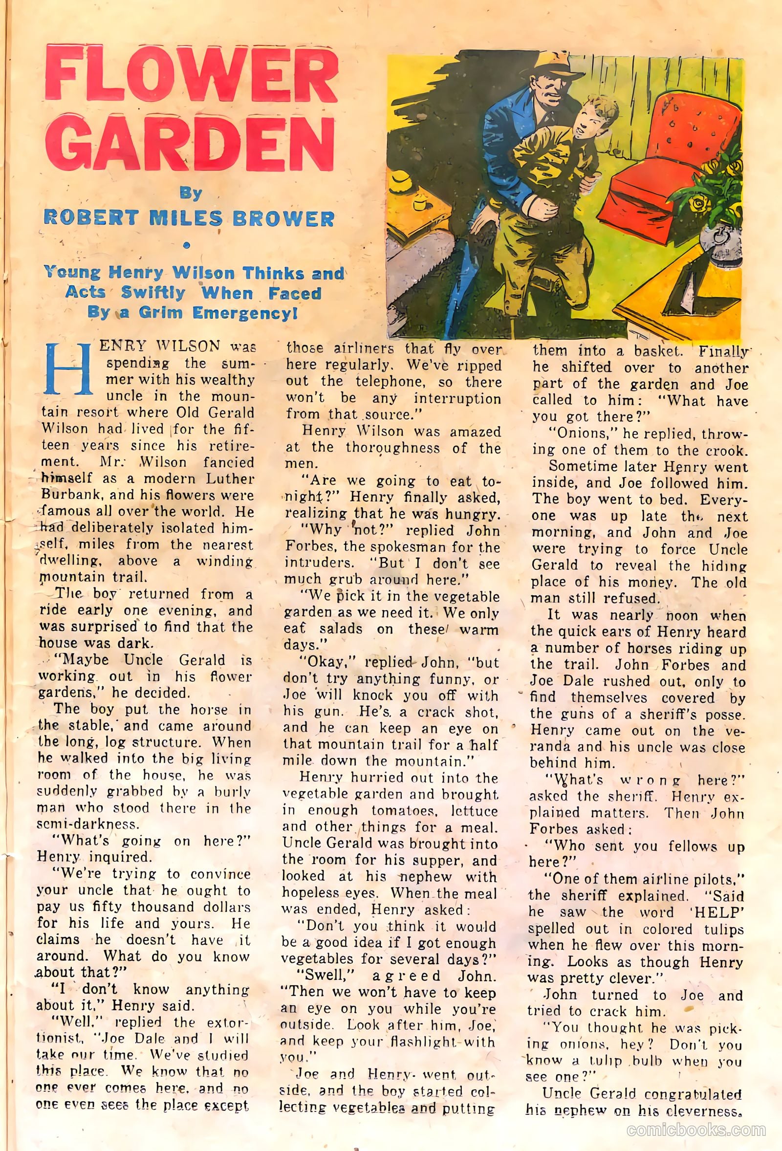 Exciting Comics #52 (1946) — page 34 of 51