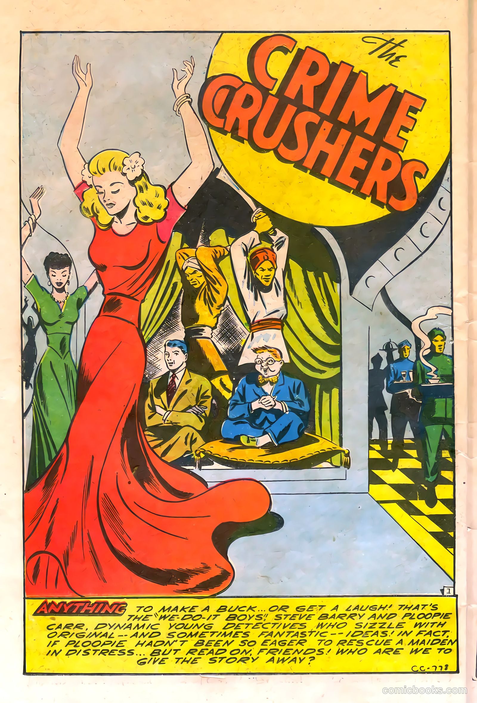 Exciting Comics #52 (1946) — page 35 of 51