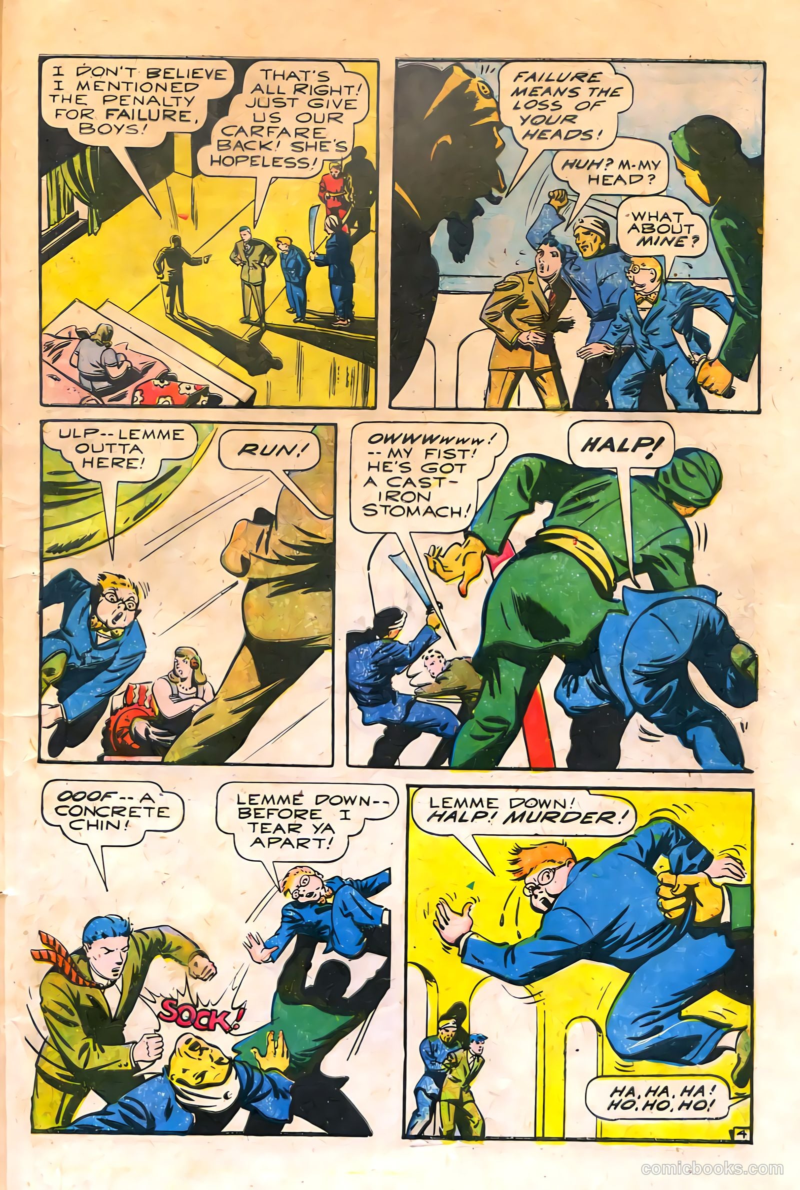 Exciting Comics #52 (1946) — page 38 of 51