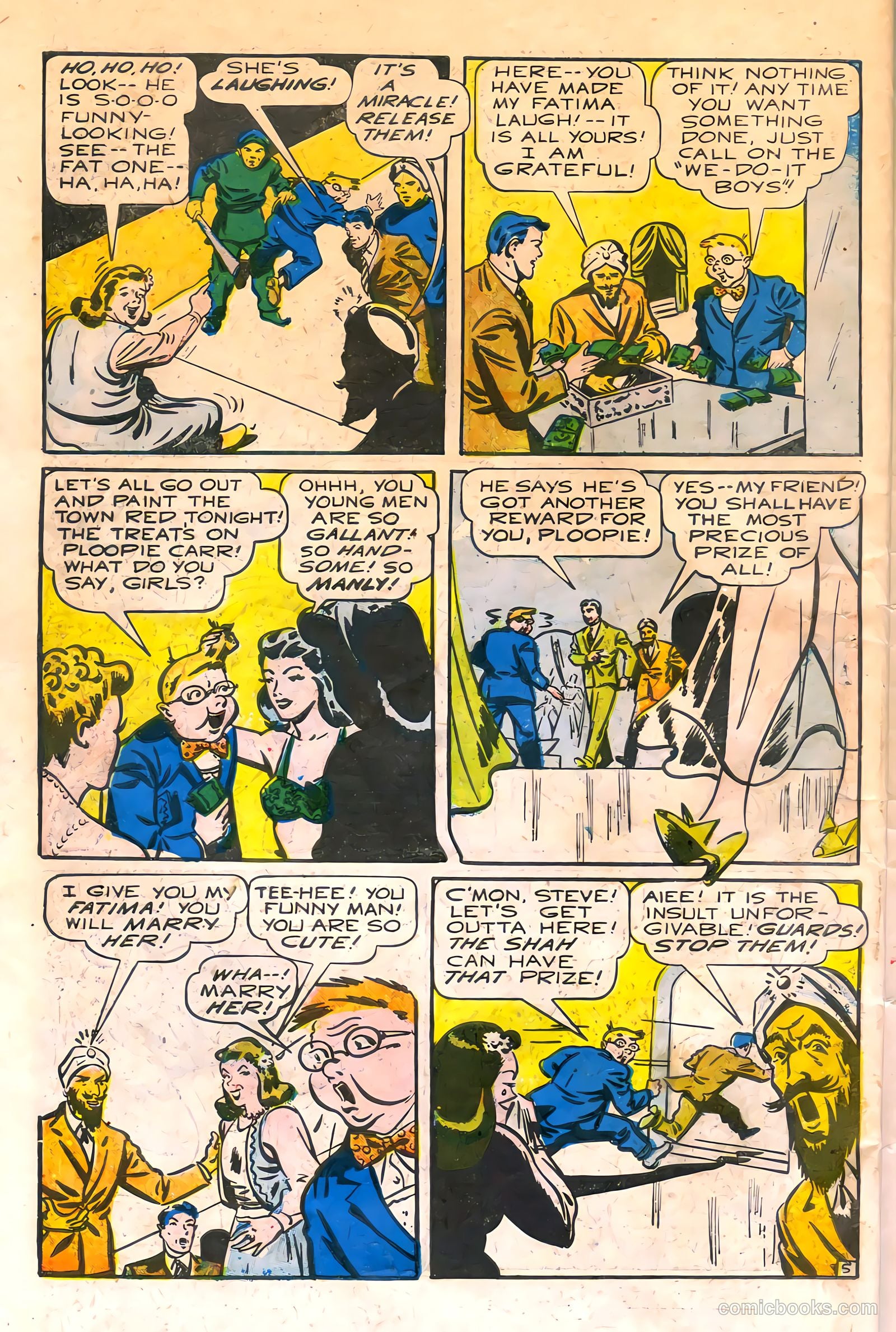 Exciting Comics #52 (1946) — page 39 of 51
