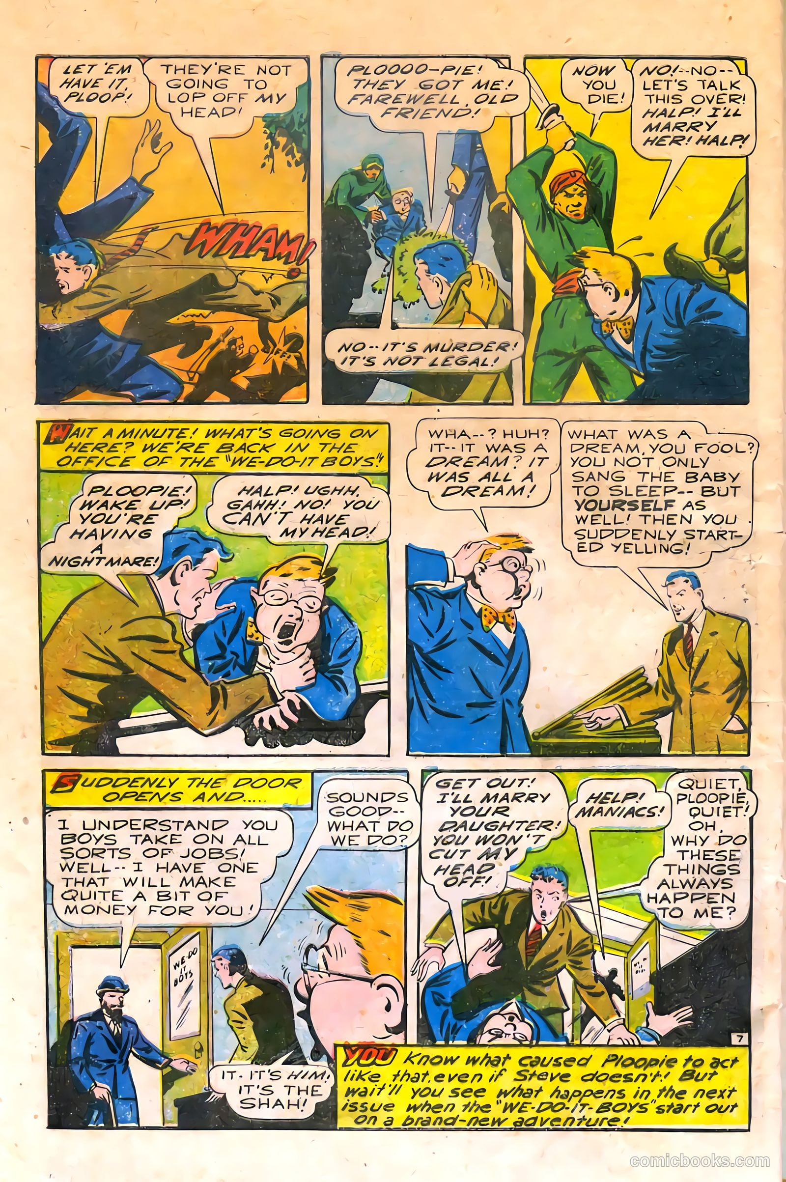 Exciting Comics #52 (1946) — page 41 of 51