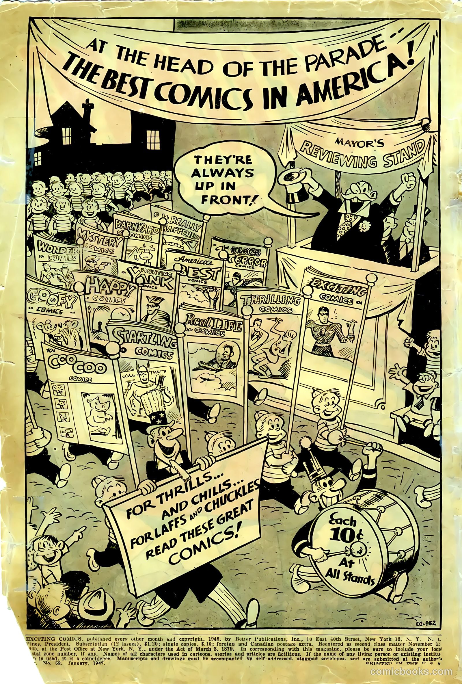 Exciting Comics #53 (1947) — page 2 of 51